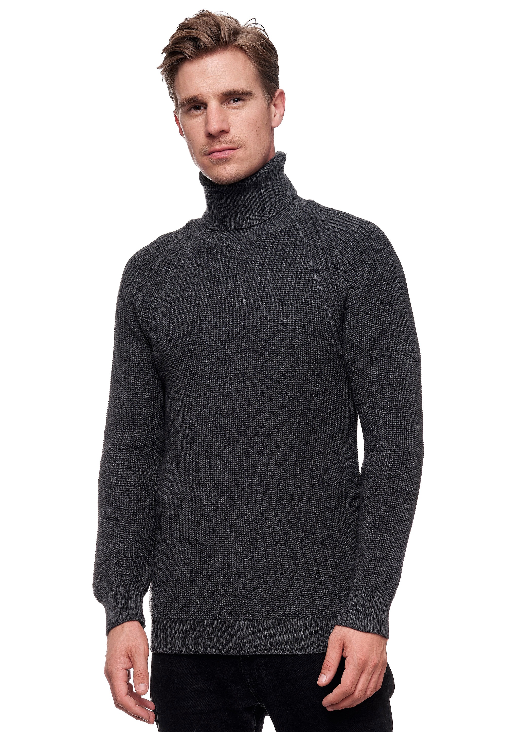 Rusty Neal Rollkragenpullover, mit kuscheligem Rollkragen