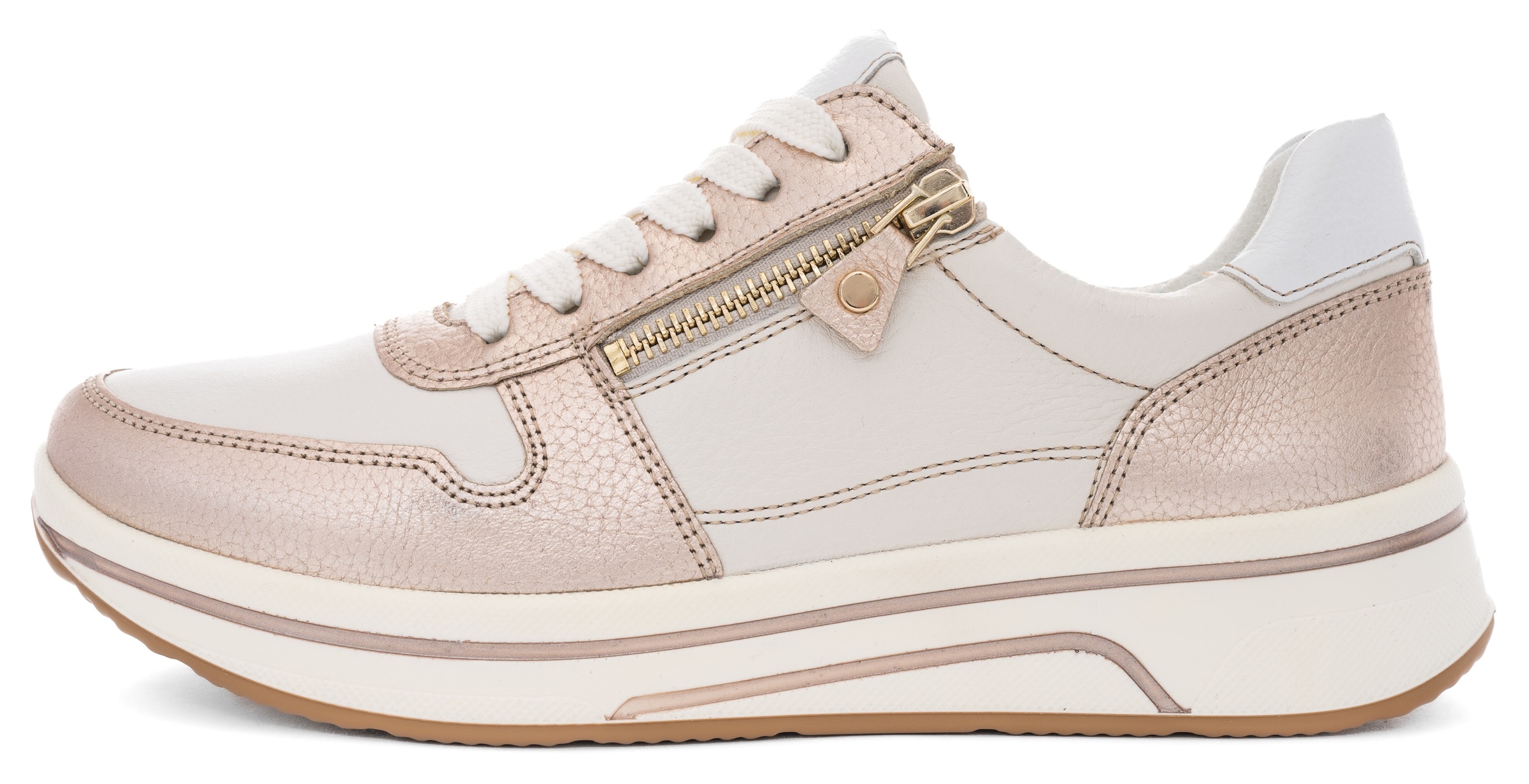 Ara Keilsneaker »SAPPORO«, Keilsneaker, Schnüschuh in Komfortweite H (= sehr weit)