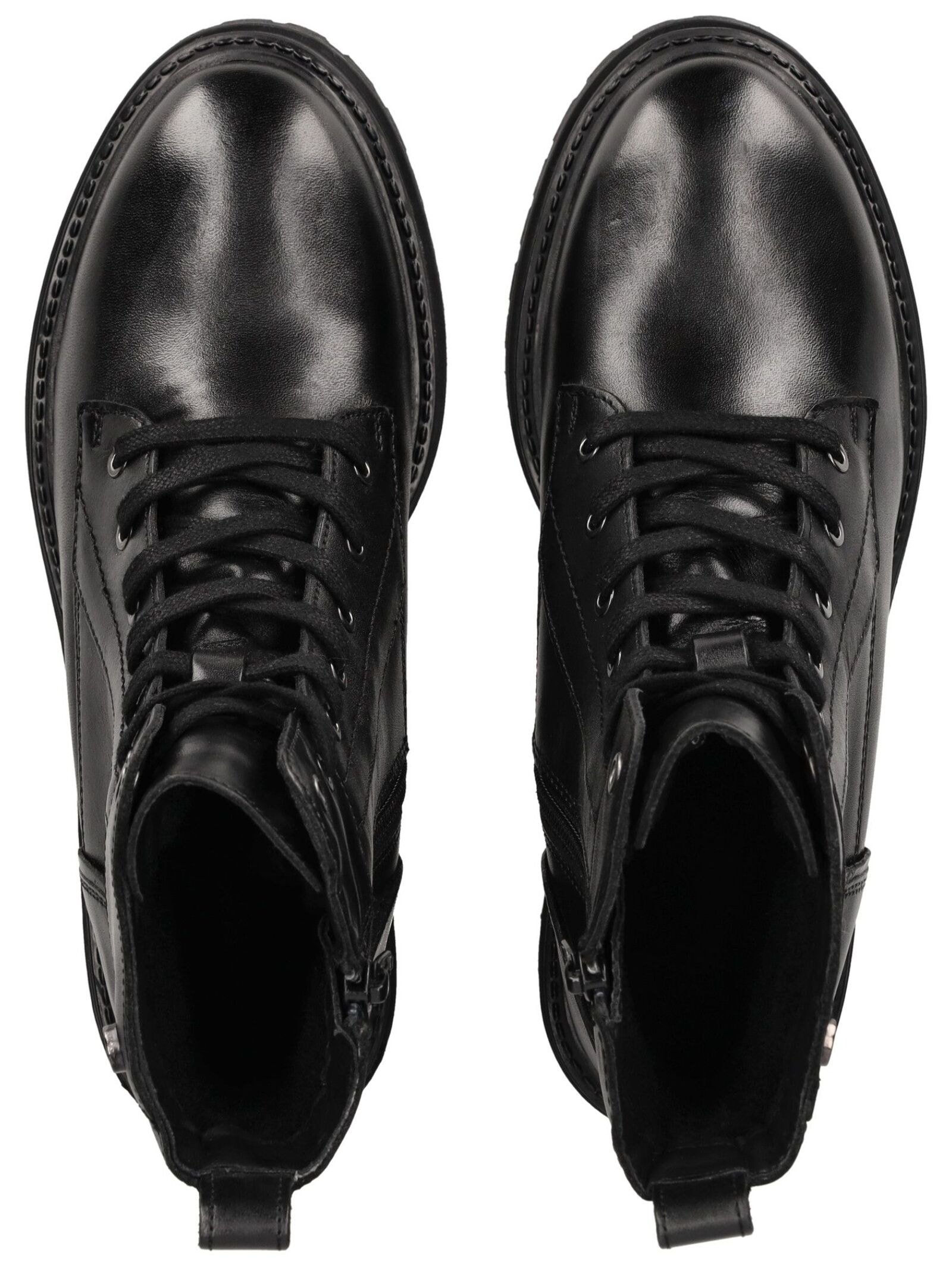 Geox Schnürstiefelette »Geox Stiefelette Glattleder«