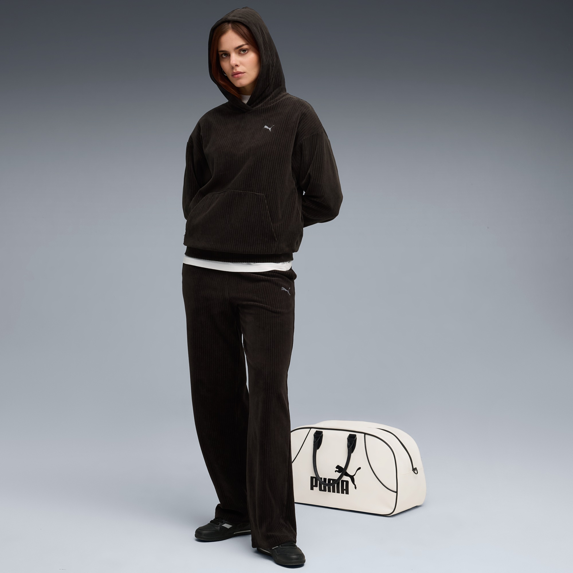 Thumbnail - PUMA Kapuzensweatshirt "ESS ELEVATED COMFORT VELOUR RIB HOODIE"
