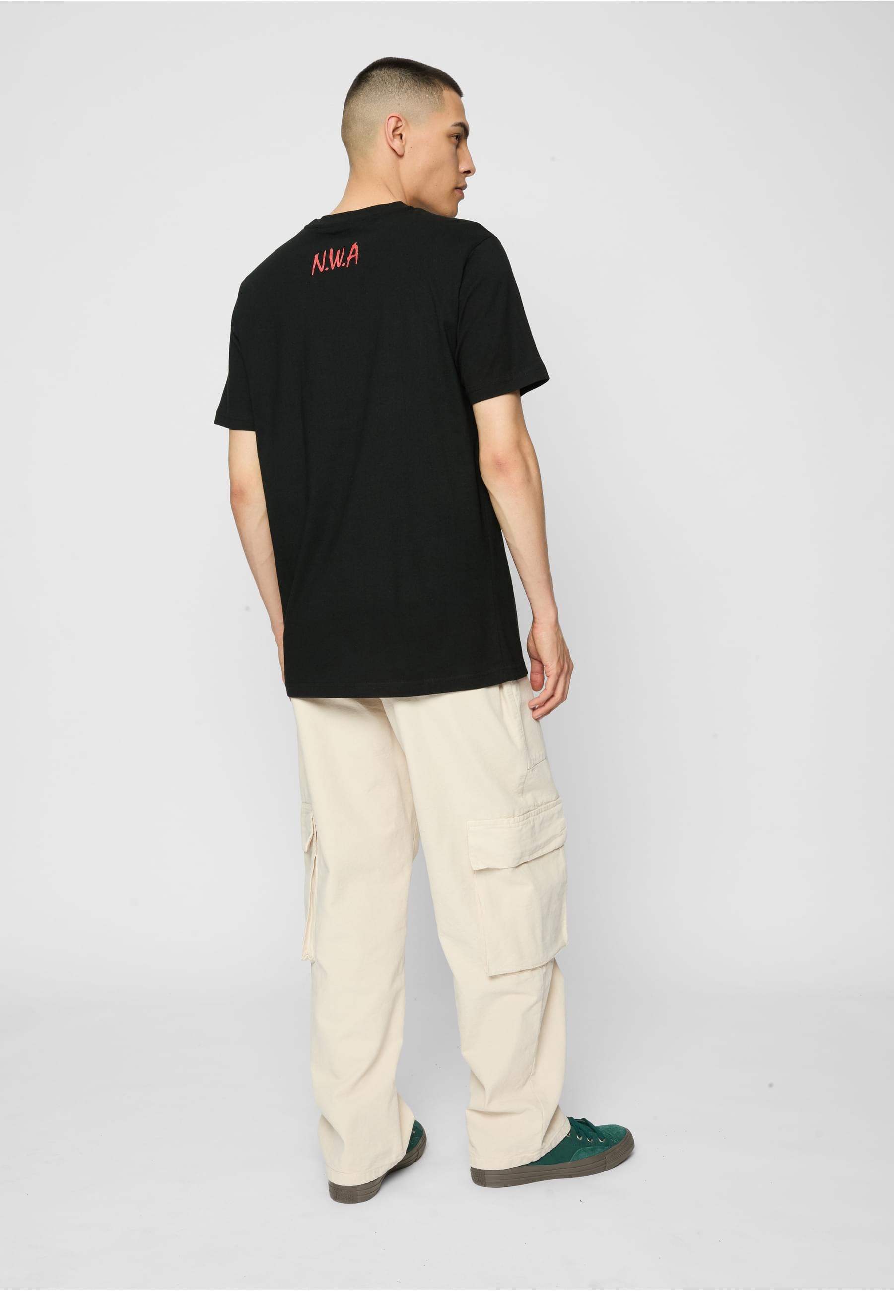 MisterTee Kurzarmshirt »MisterTee Herren N.W.A Tee«, (1 tlg.)