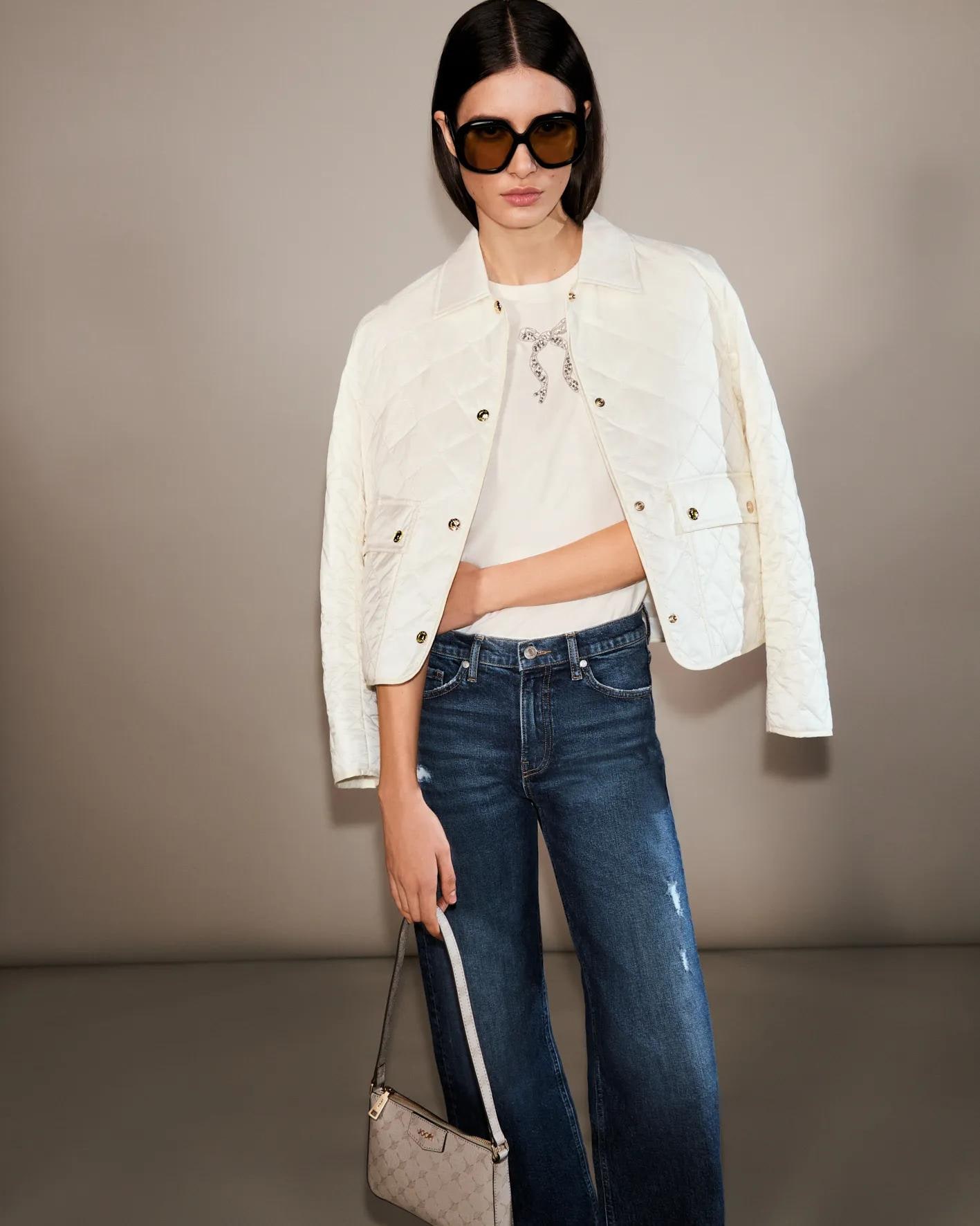 JOOP! 7/8-Jeans »Maira« Regular fit mit offener Saumkante