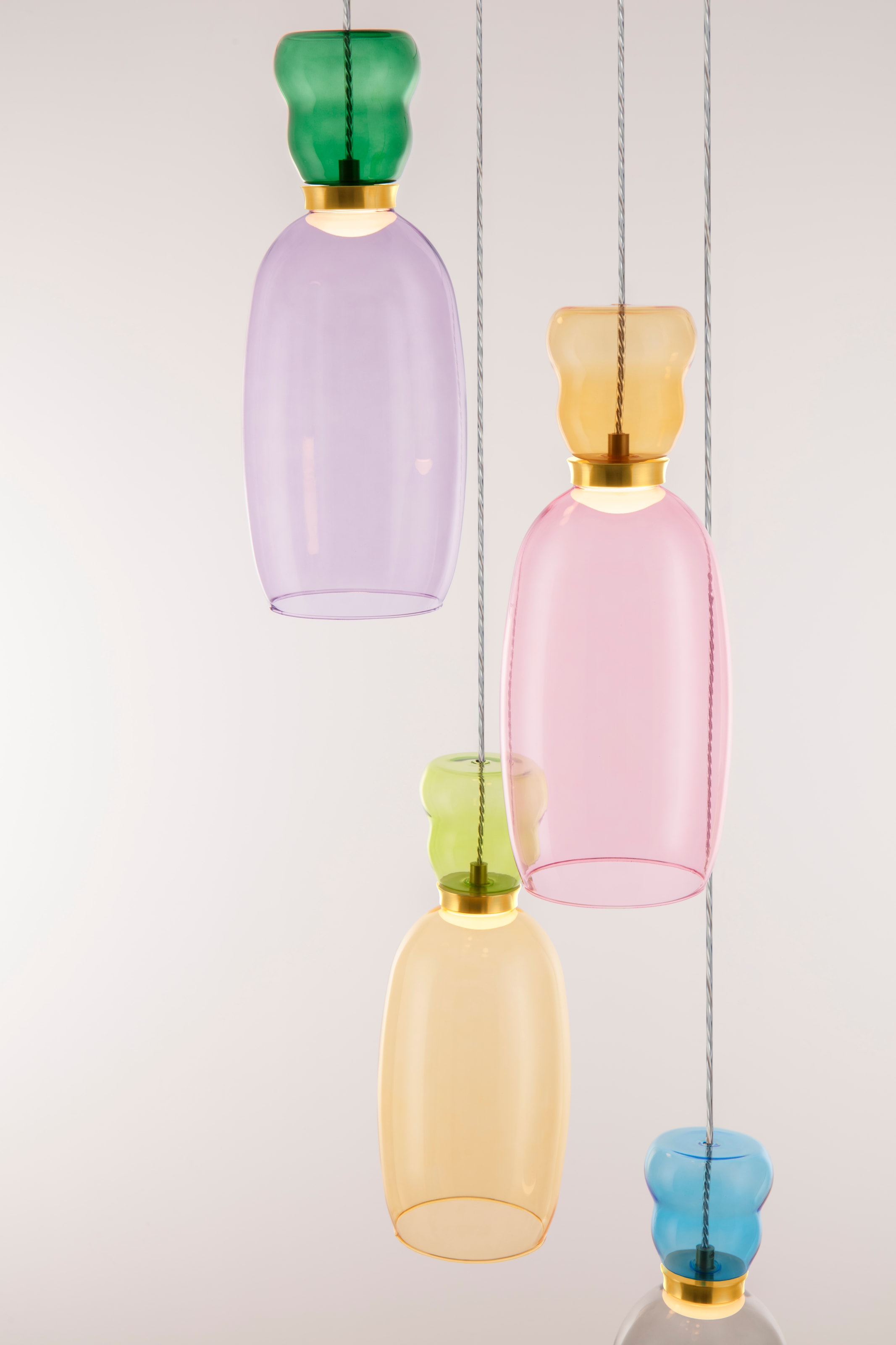 Nova Luce Pendelleuchte »PLUMA«, 4 flammig