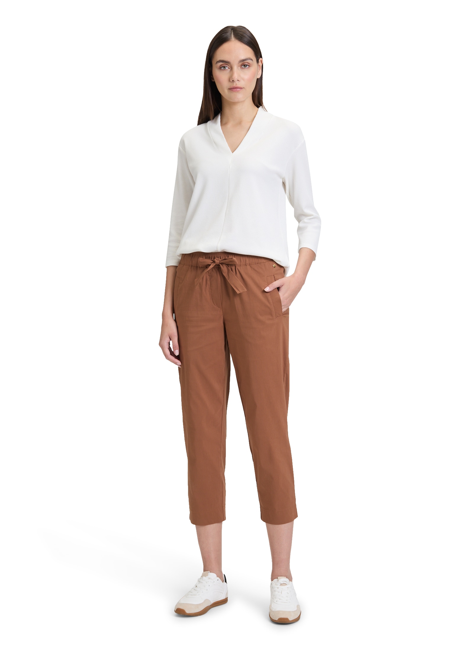 Betty&Co Stoffhose »Betty & Co Casual-Hose mit elastischem Bund«, Material
