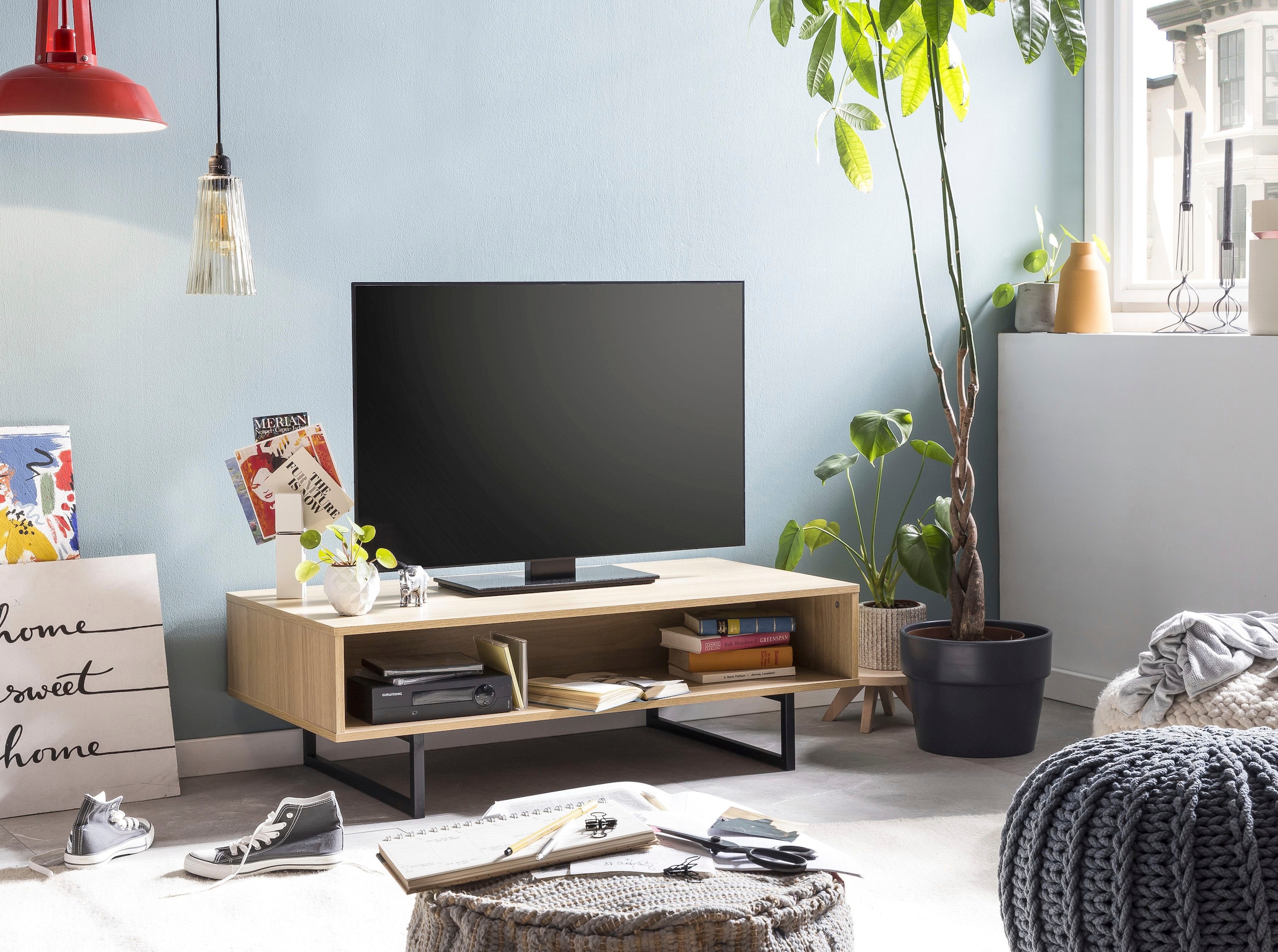 INOSIGN Couchtisch »Eileen«, Ablagetisch Eiche Dekor
