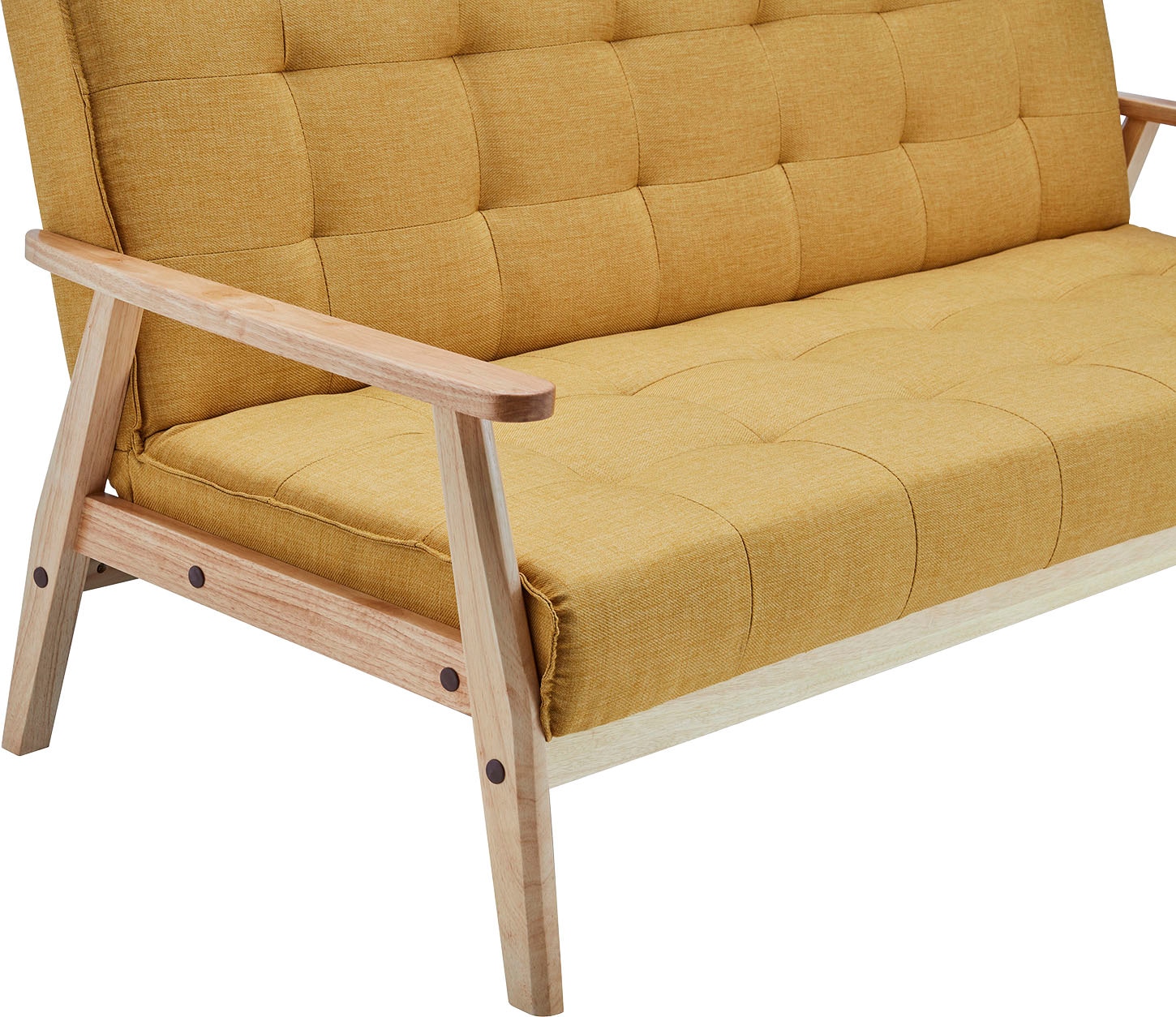 SalesFever Schlafsofa »Skagen, Sofa, 3-Sitzer«, mit Holzgestell, 60° Relax- und Schlaffunktion, Breite 190 cm