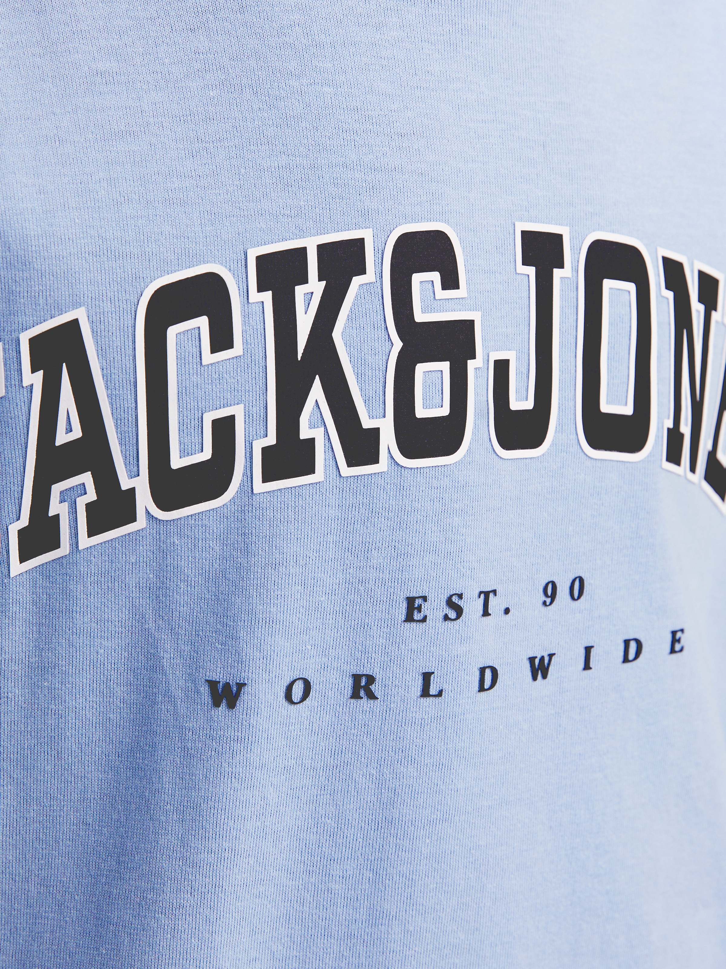 Jack & Jones Junior Rundhalsshirt »JJECALEB VARSITY TEE SS O-NECK NOOS JNR«