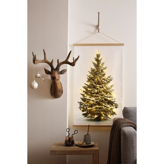 Home affaire LED-Bild »Wandbehang, Weihnachtsdeko«, Weihnachten, (1 St.),  Höhe ca. 107 cm bestellen | BAUR