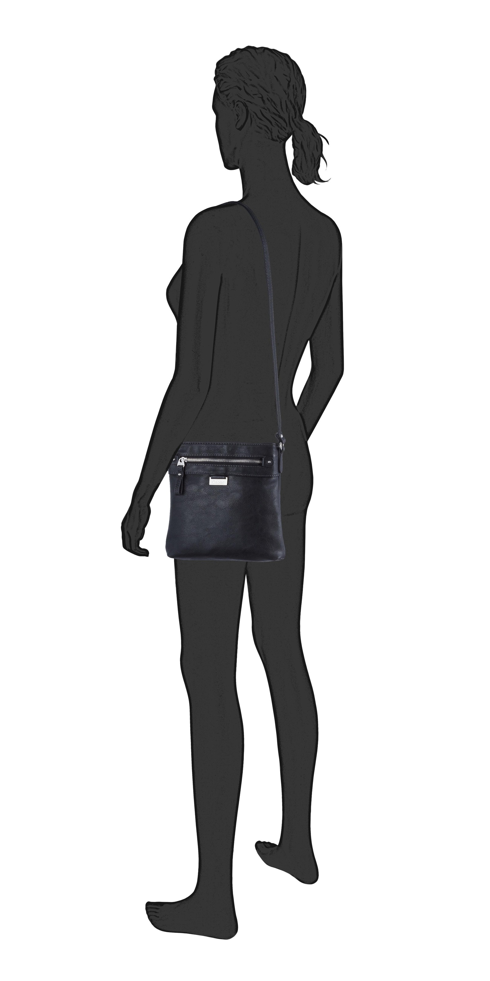 Gabor Umhängetasche "Ina" aus griffigem Lederimitat, handlich und superleic günstig online kaufen