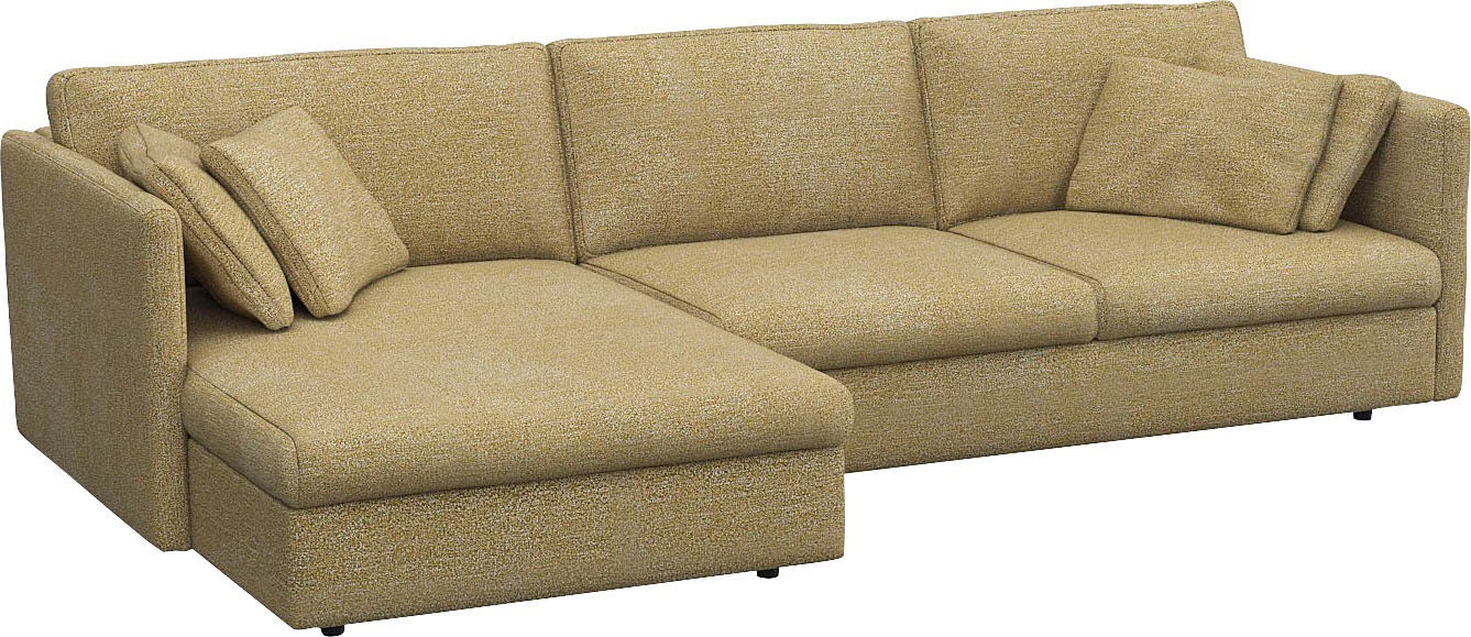 FLEXLUX Ecksofa "Lovane", Weich & anschmiegsam, große Sitztiefe auf Kaltsch günstig online kaufen