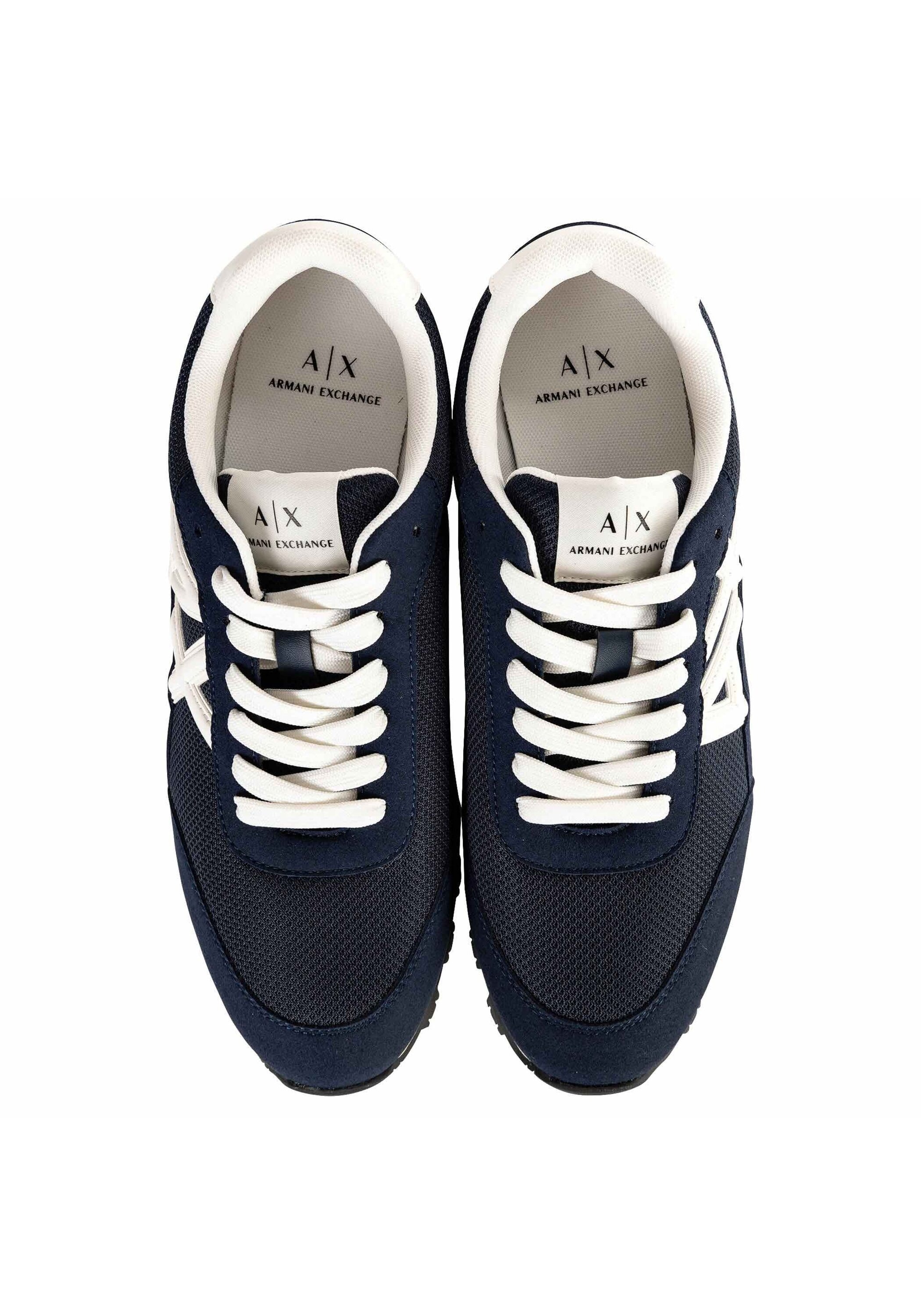 ARMANI EXCHANGE Sneaker »Sneaker SNEAKER DROP MICROSUEDE+MESH+CALF PU«