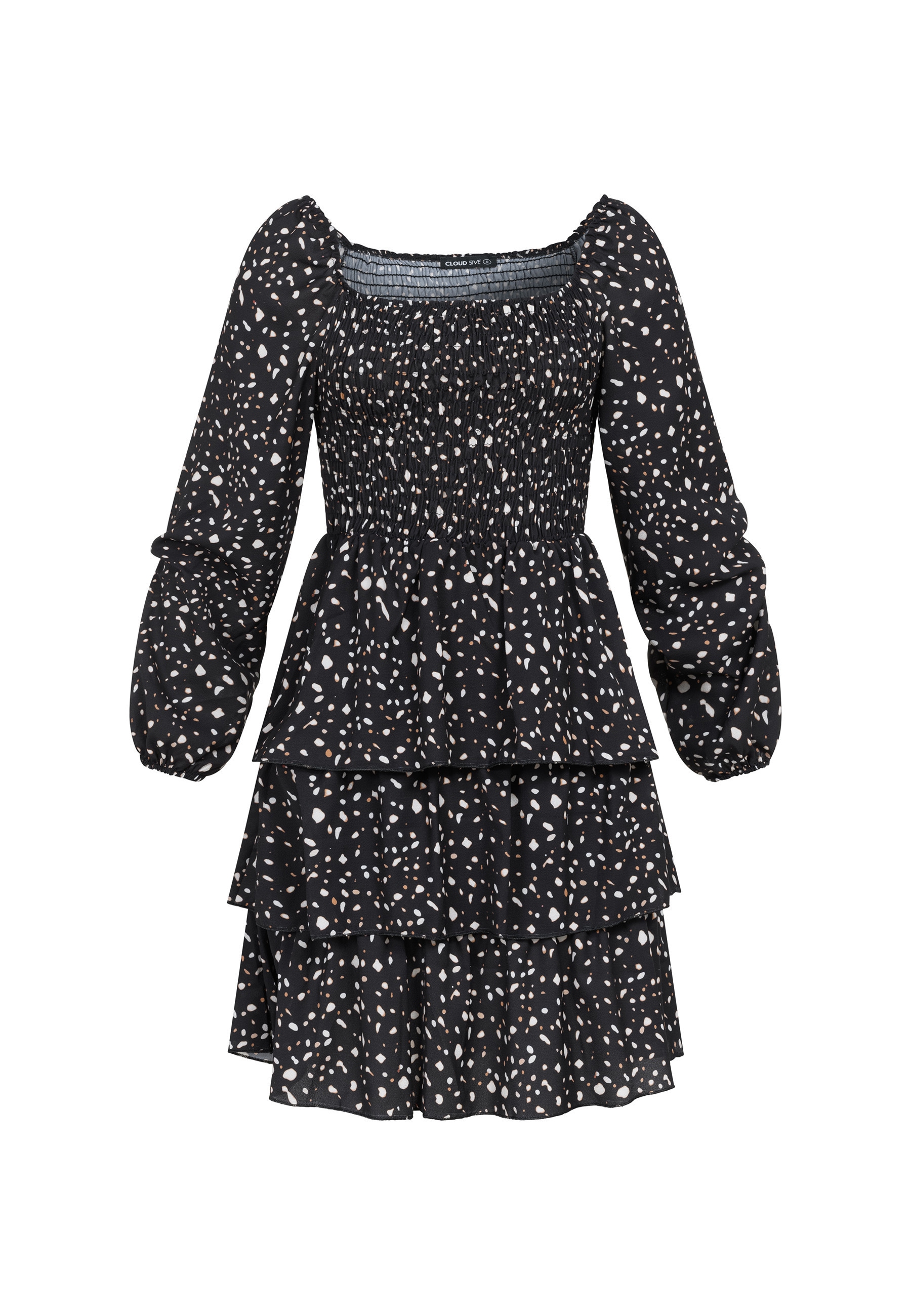 CLOUD 5IVE A-Linien-Kleid »CLOUD 5IVE Tiered Dress« 1 tlg.