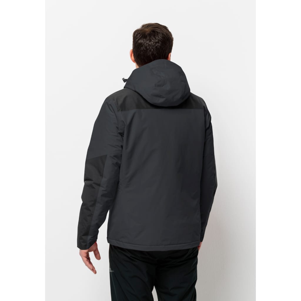 Jack Wolfskin Winterjacke »JASPER INS JKT M«, mit Kapuze