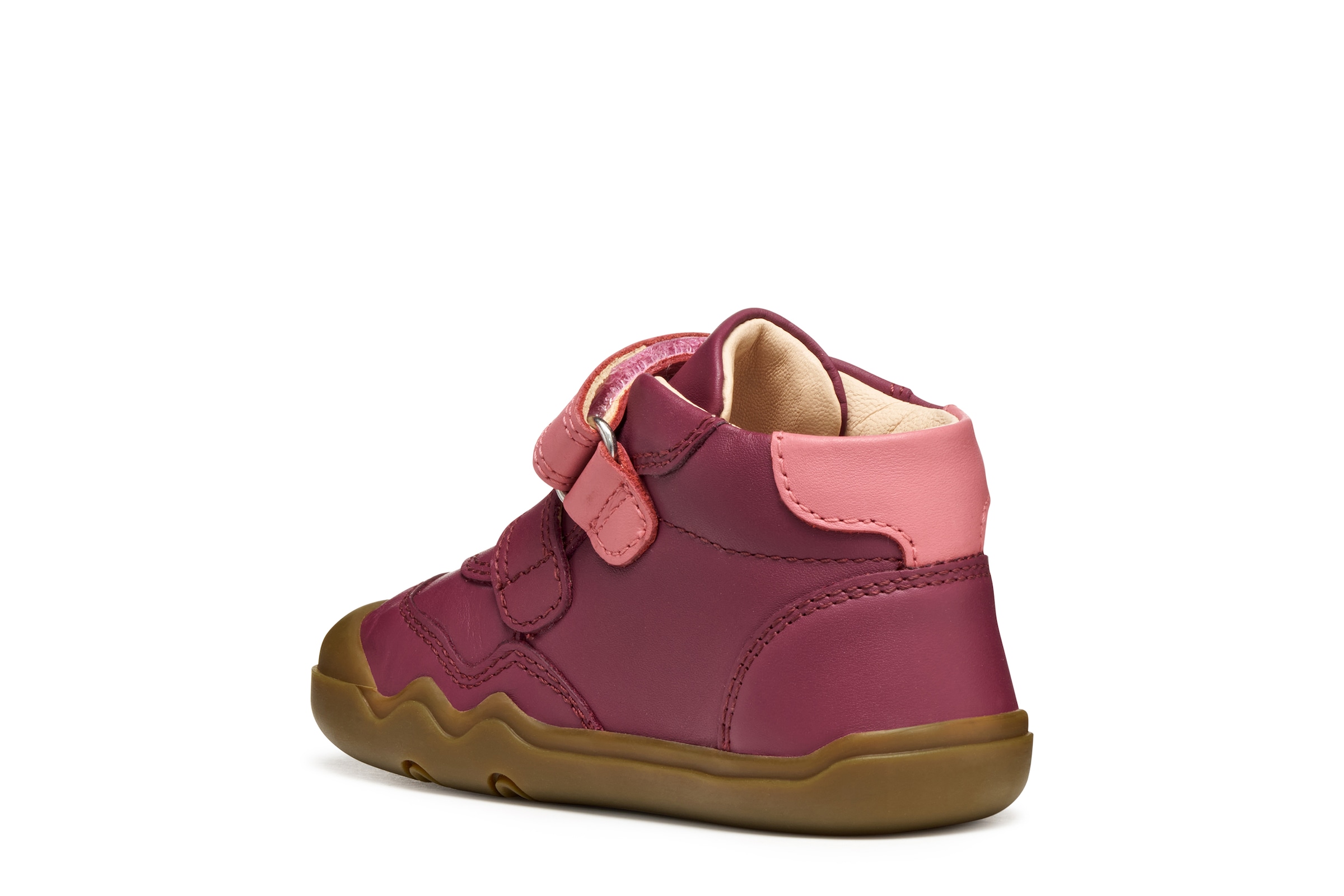 Geox Klettboot »B STEPPIEUP GIRL«, Barfußschuh mit Klettverschluss, Größenschablone zum Download