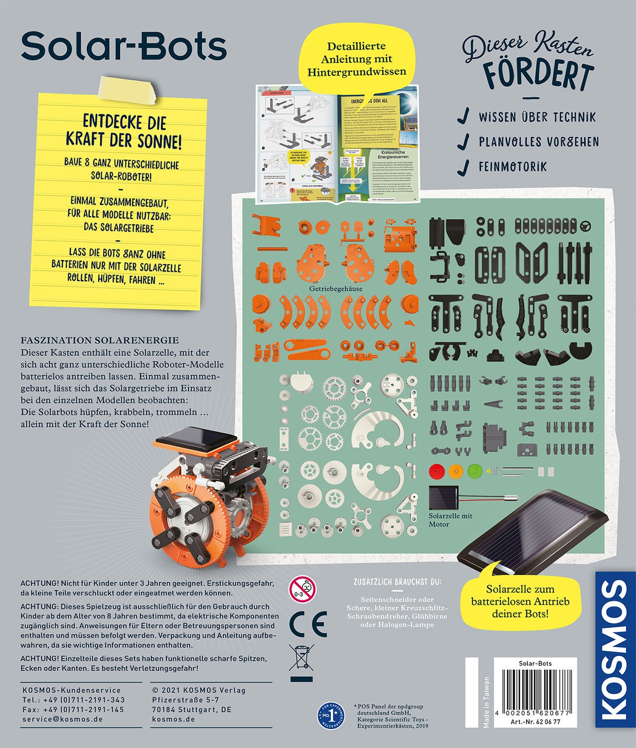 Kosmos Modellbausatz »Solar Bots«