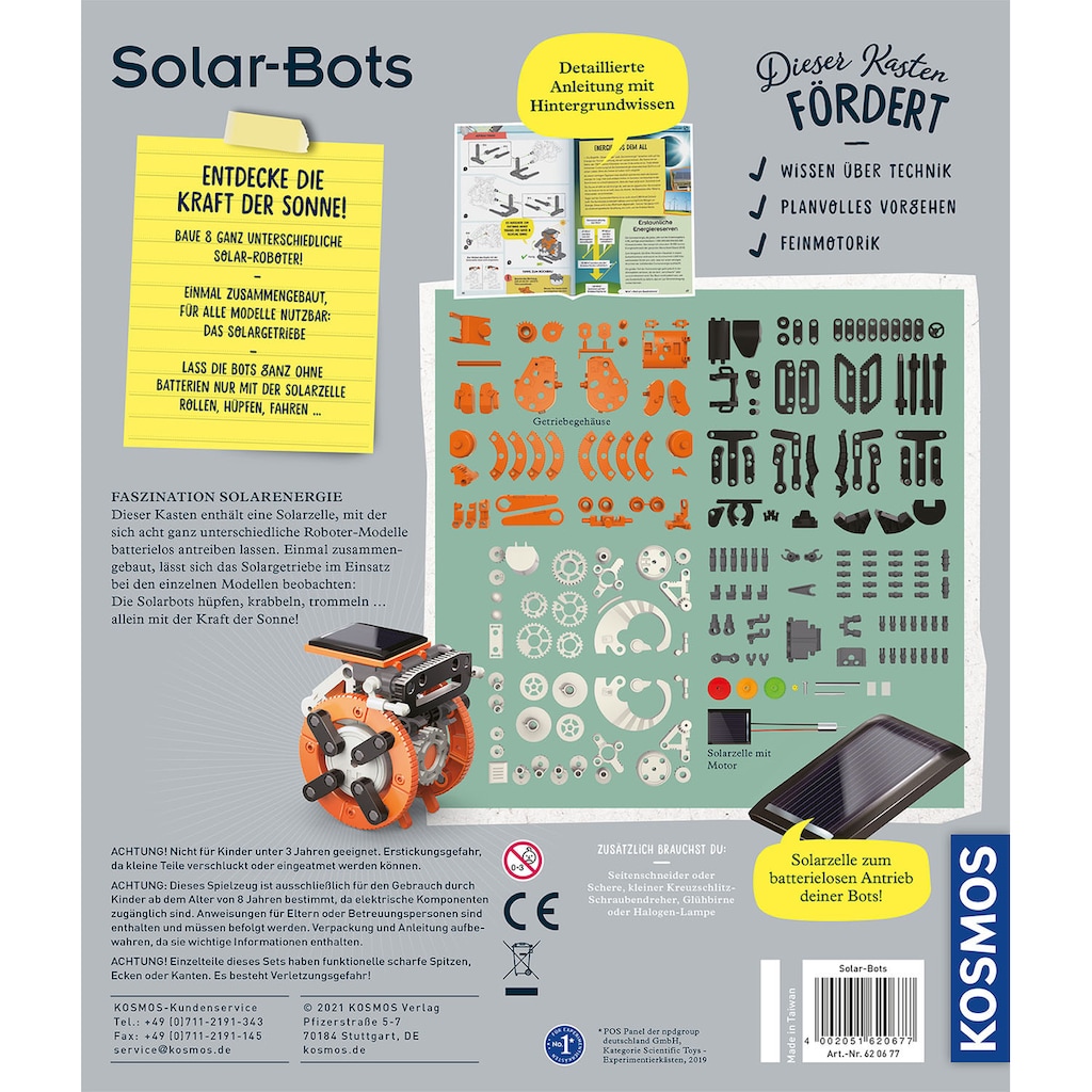 Kosmos Modellbausatz »Solar Bots«