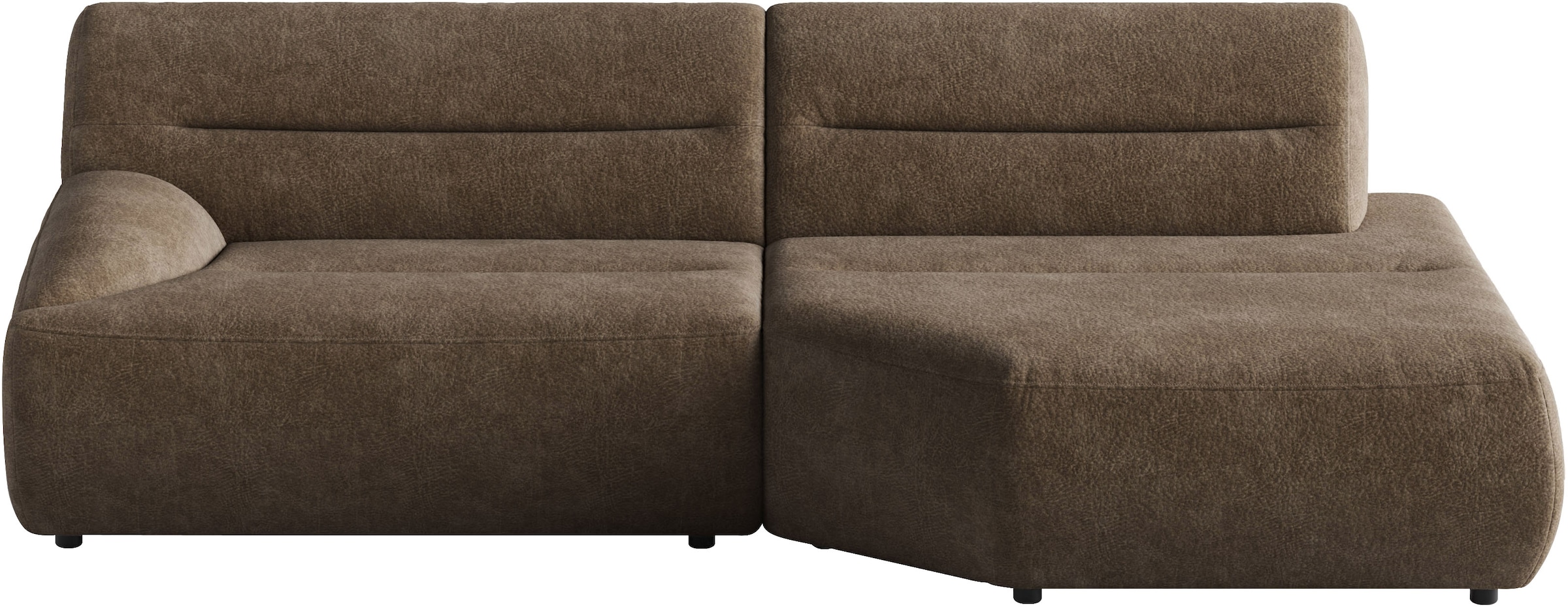 sit&more Ecksofa "Scrabble" Modernes Design in verschiedenen Stoffarten