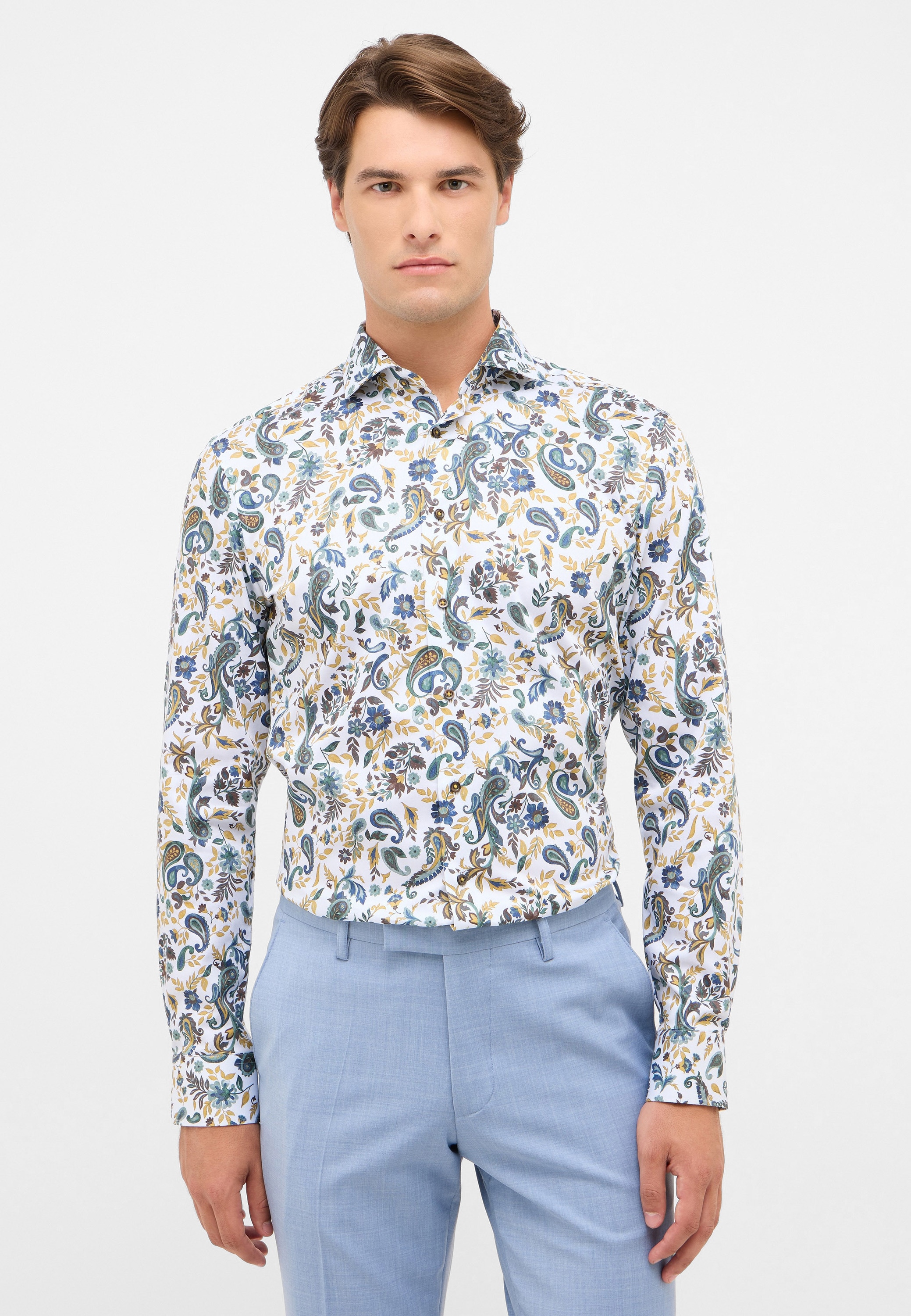 Eterna Langarmhemd "SLIM FIT", NON IRON (bügelfrei) günstig online kaufen