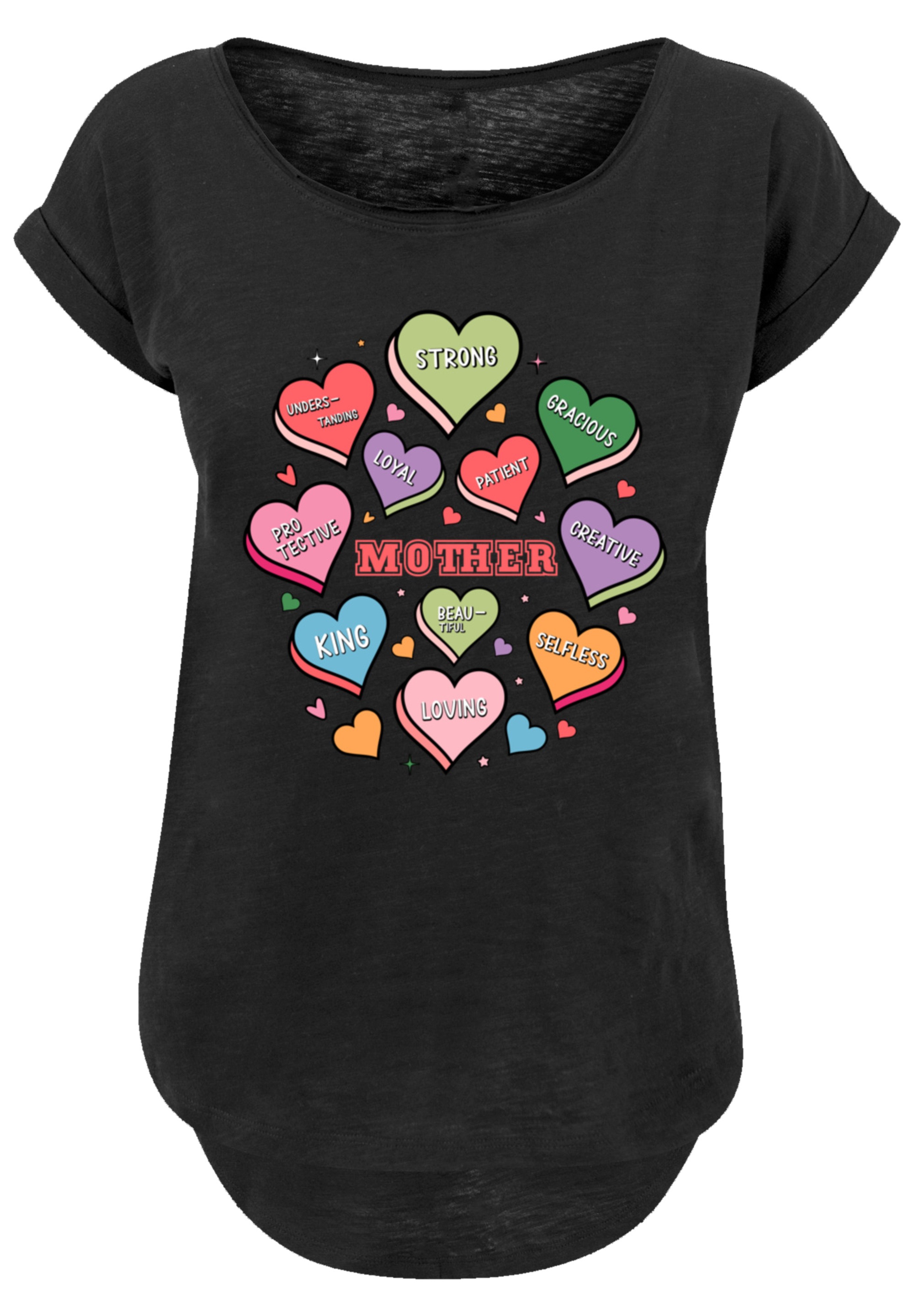 F4NT4STIC T-Shirt »Muttertag Mama Herzen«, Premium Qualität