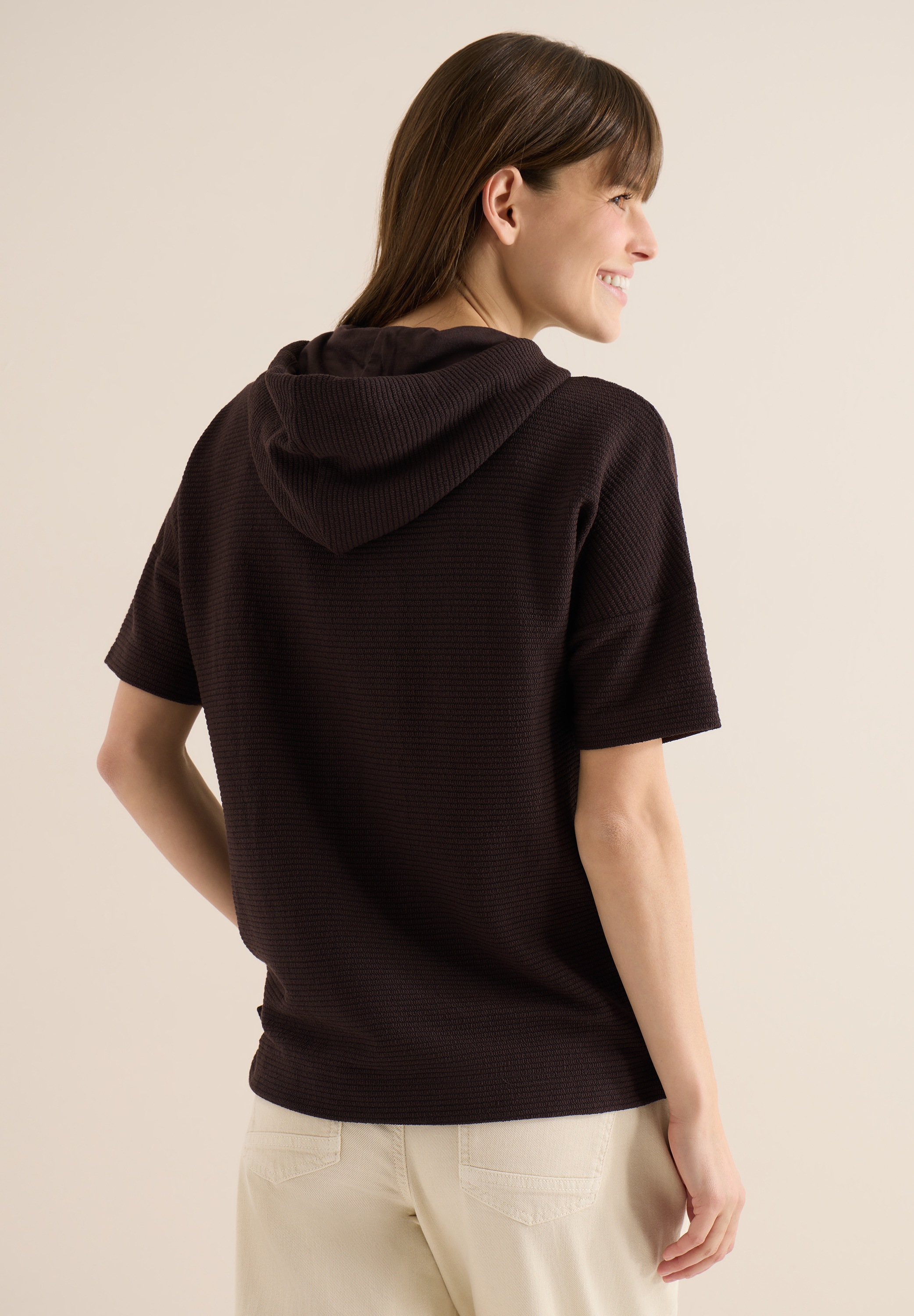 Cecil Kapuzenshirt mit Struktur günstig online kaufen