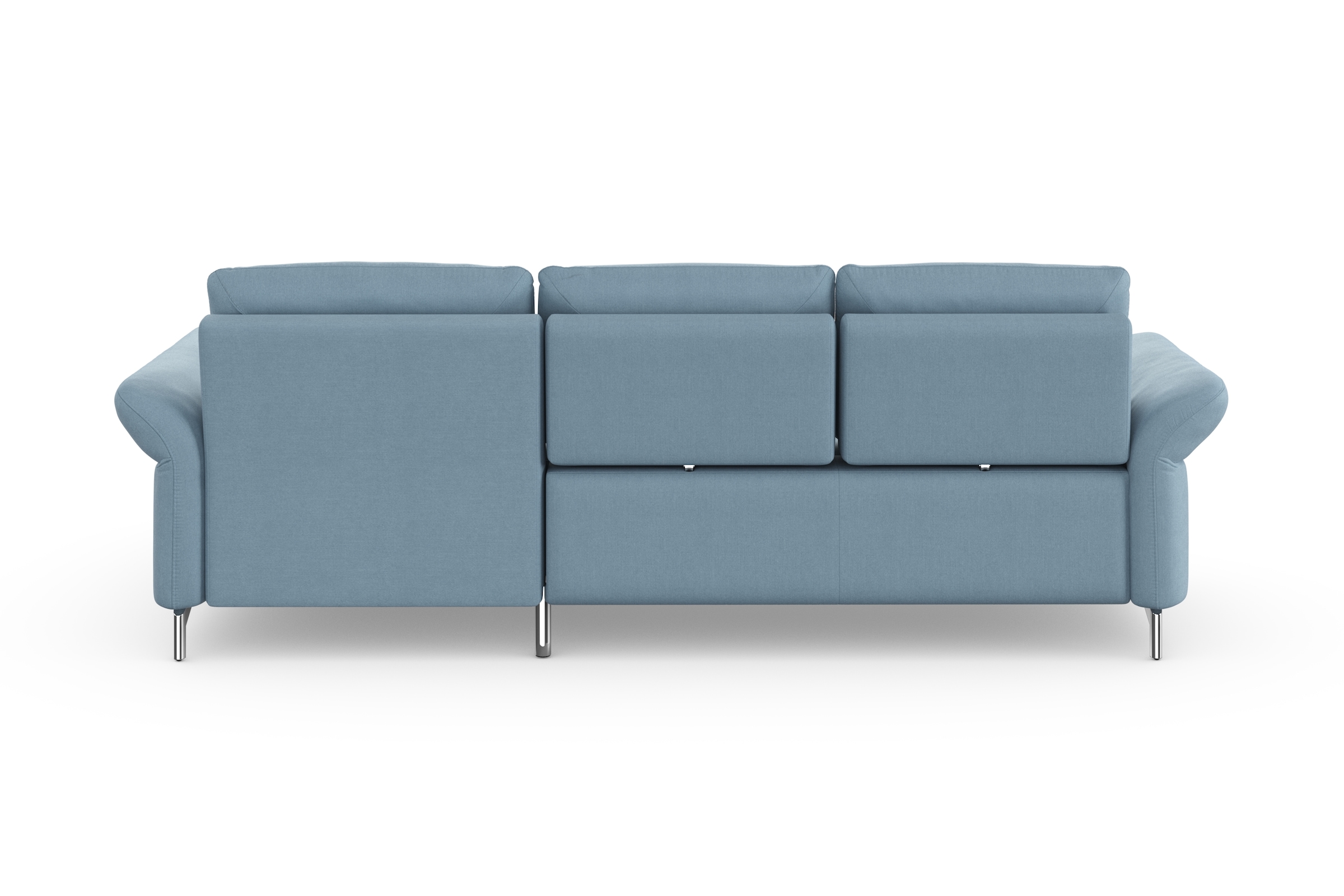 Home Affaire Palm Beach L-Shape Corner Sofa Light Blue 3