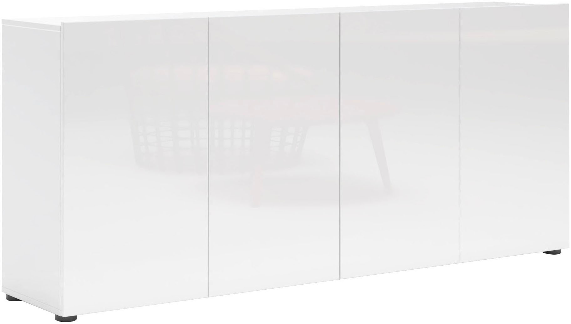 INOSIGN Sideboard "MISTER- Sideboard, Anrichte, Kommode, Made in Italy, 4 F günstig online kaufen