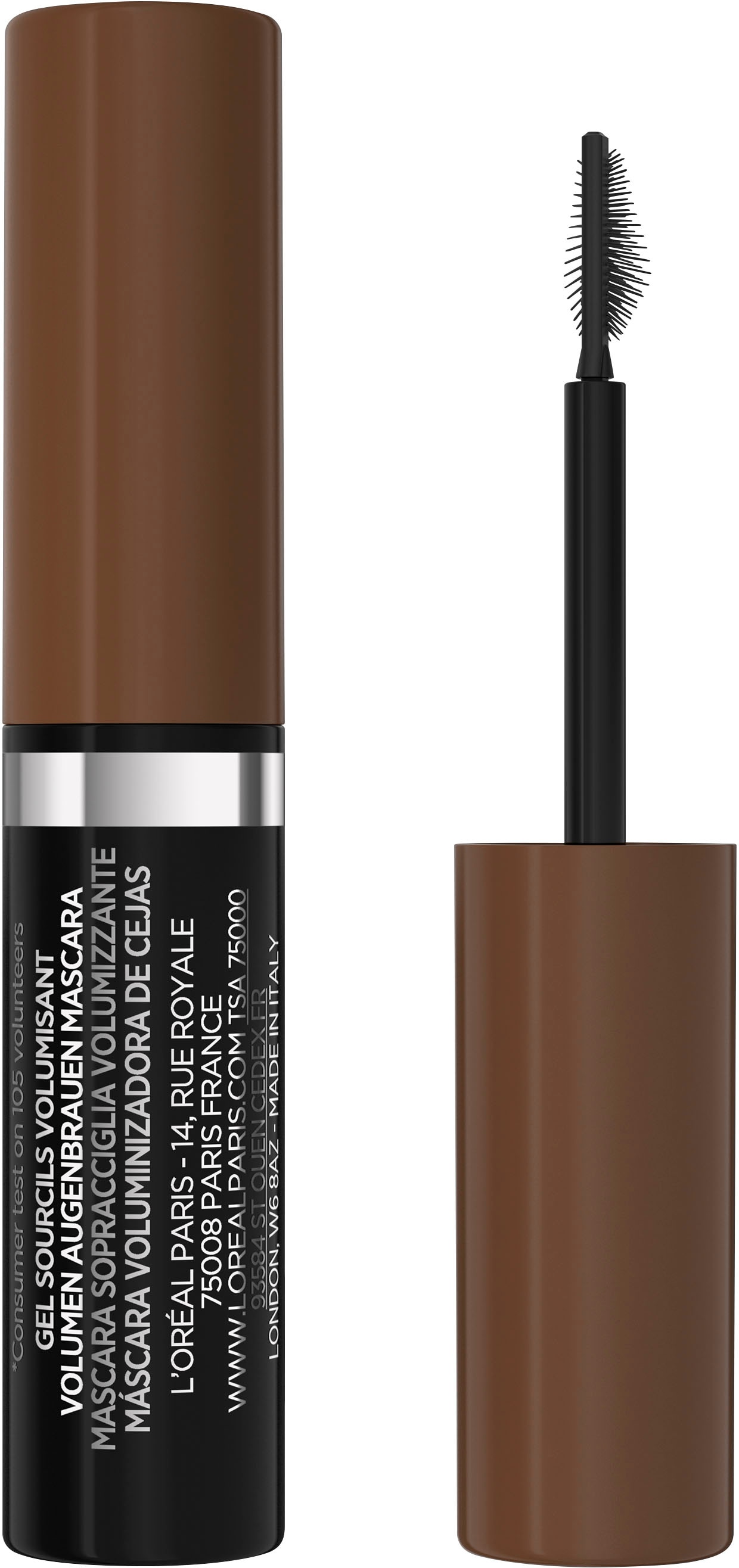 L'ORÉAL PARIS Augenbrauen-Kosmetika »Brow Artist Plump & Set«, mit Gelformel und Präzisionsbürste