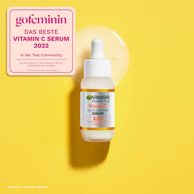 GARNIER Gesichtsserum »SkinActive Glow Booster Serum« bestellen | BAUR