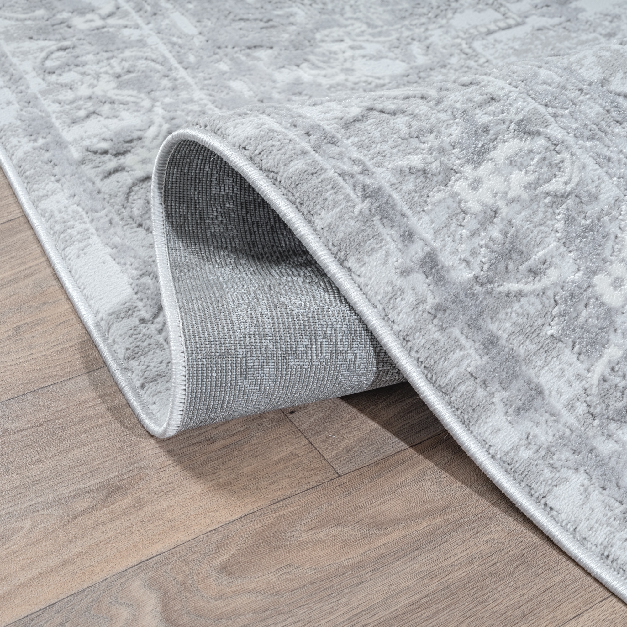 Sanat Teppich »Harmony 3220 , auch als Läufer und rund« rechteckig 12 mm Höhe Wohnzimmer, Kurzflor, modern,  Orient Optik, Schlafzimmer