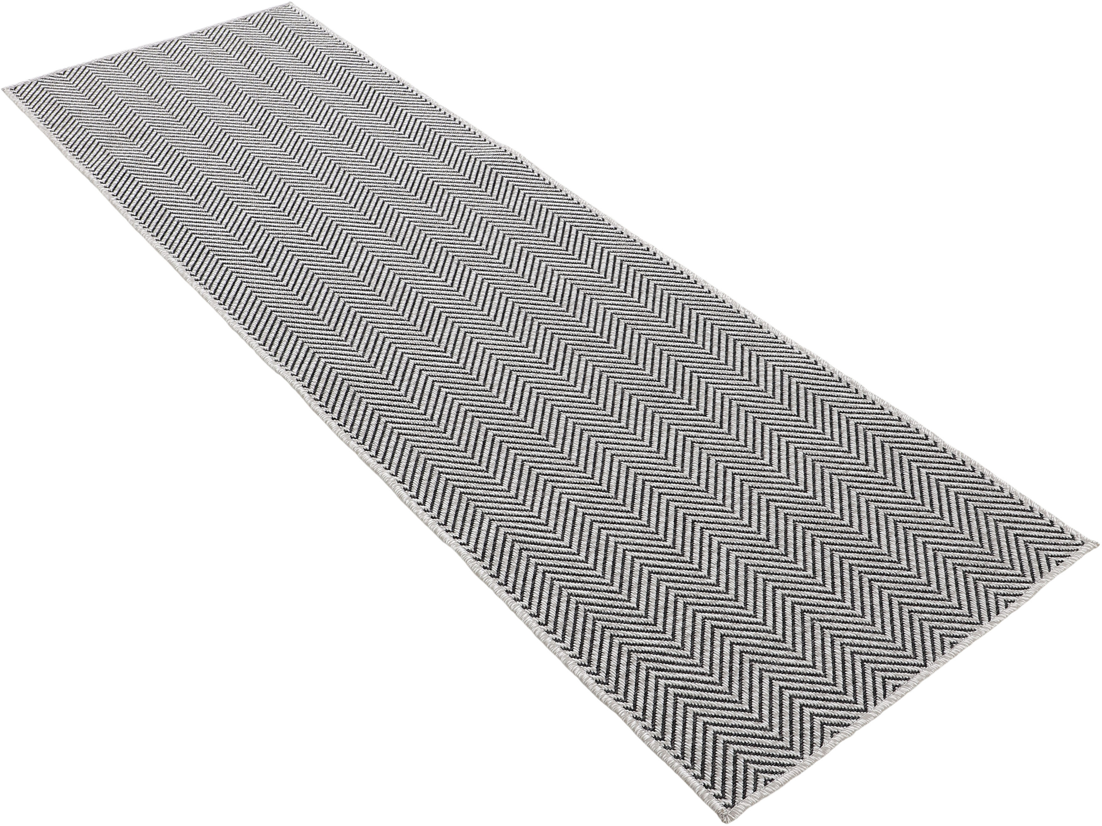 Thumbnail - carpetfine Läufer "Boho 106", rechteckig, 4 mm Höhe, robustes Flachgewebe, Sisal Optik, UV-beständig, Außenbereich