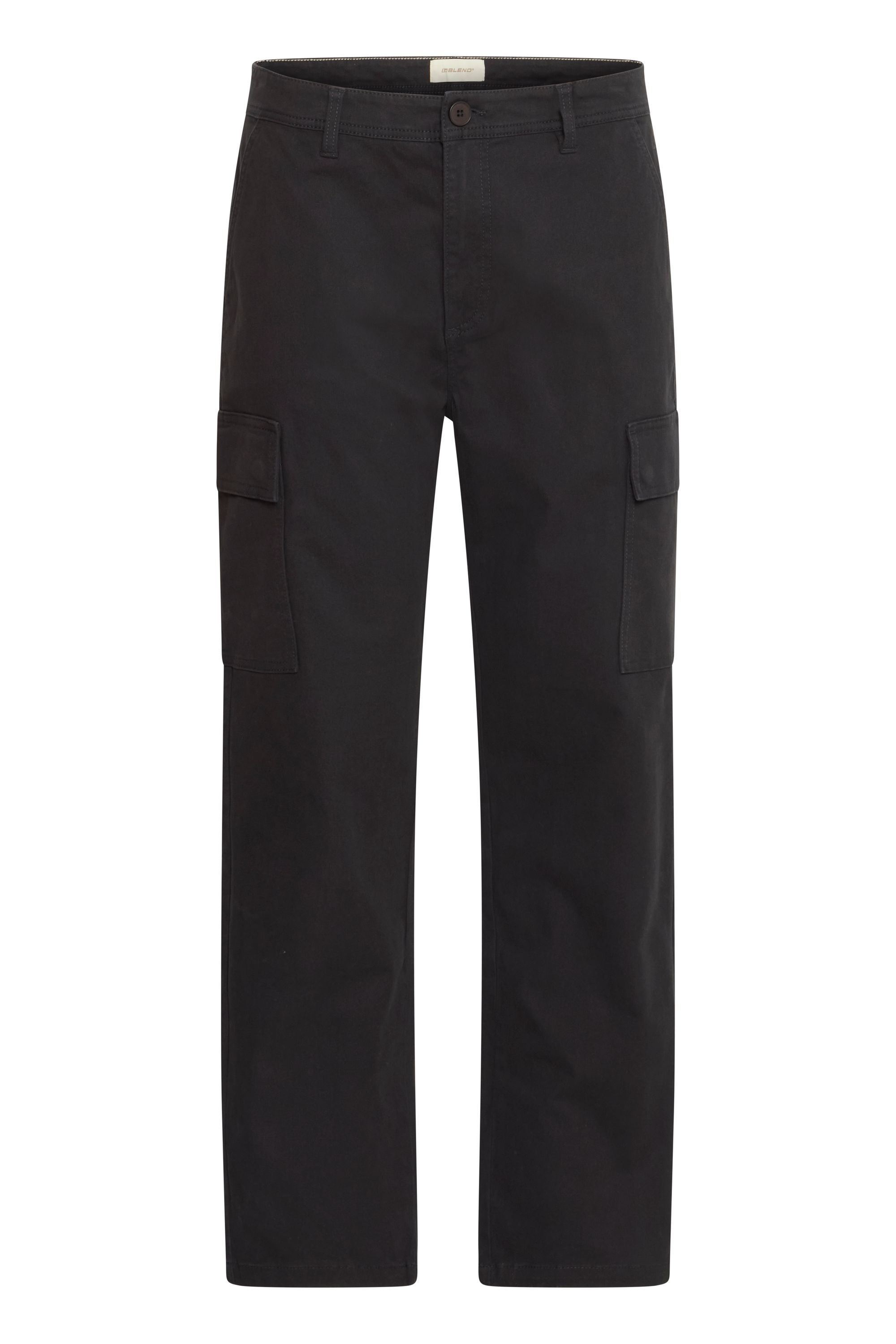 BLEND Herren Cargohose "Cargohose BHNATAN CARGO", schwarz, Gr. 36, Obermaterial: 98% Baumwolle CO. 2% Elasthan EL., Hosen