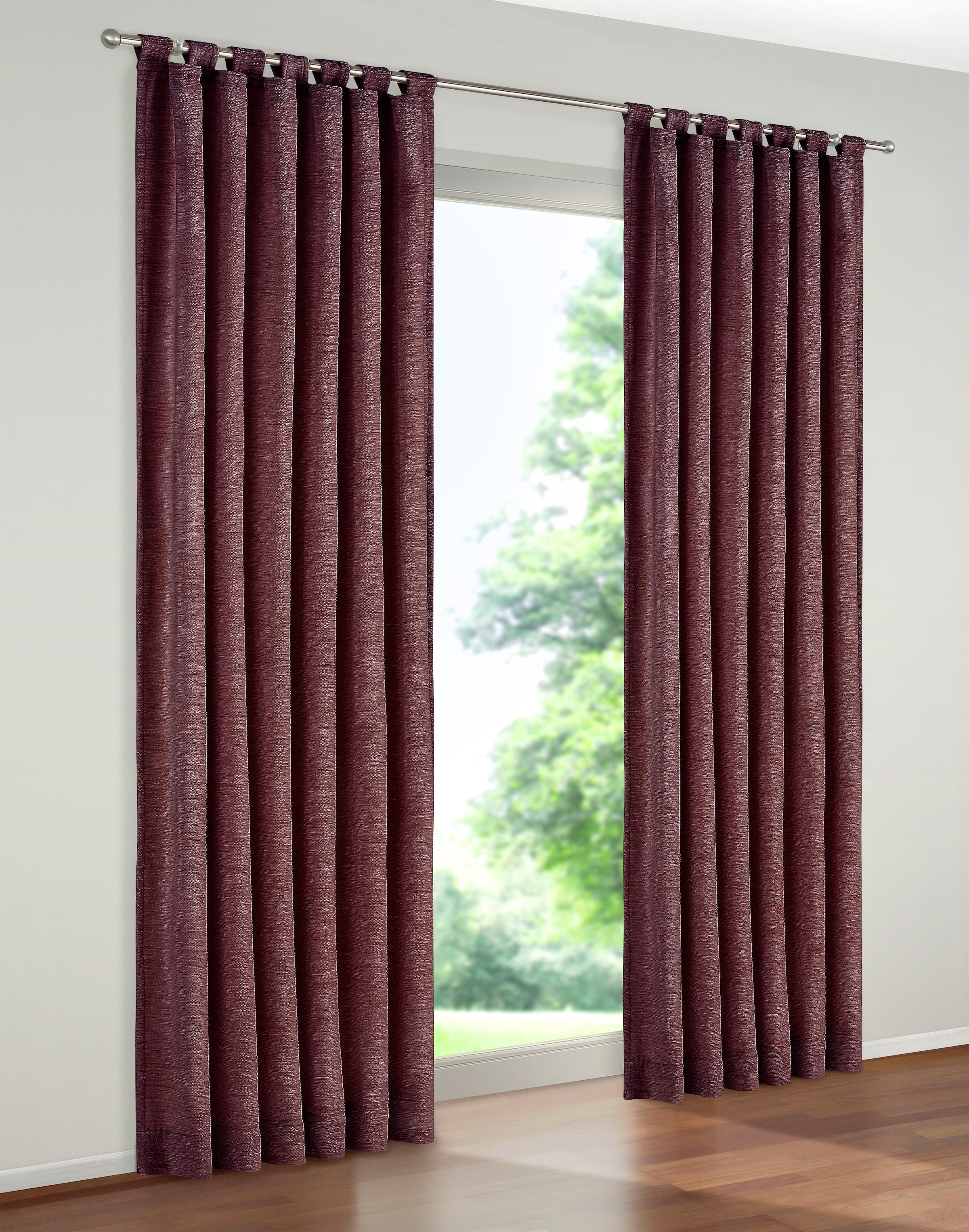 Wirth Vorhang "Trondheim 328 g/m²" Schlaufen 1 Stk. tlg.