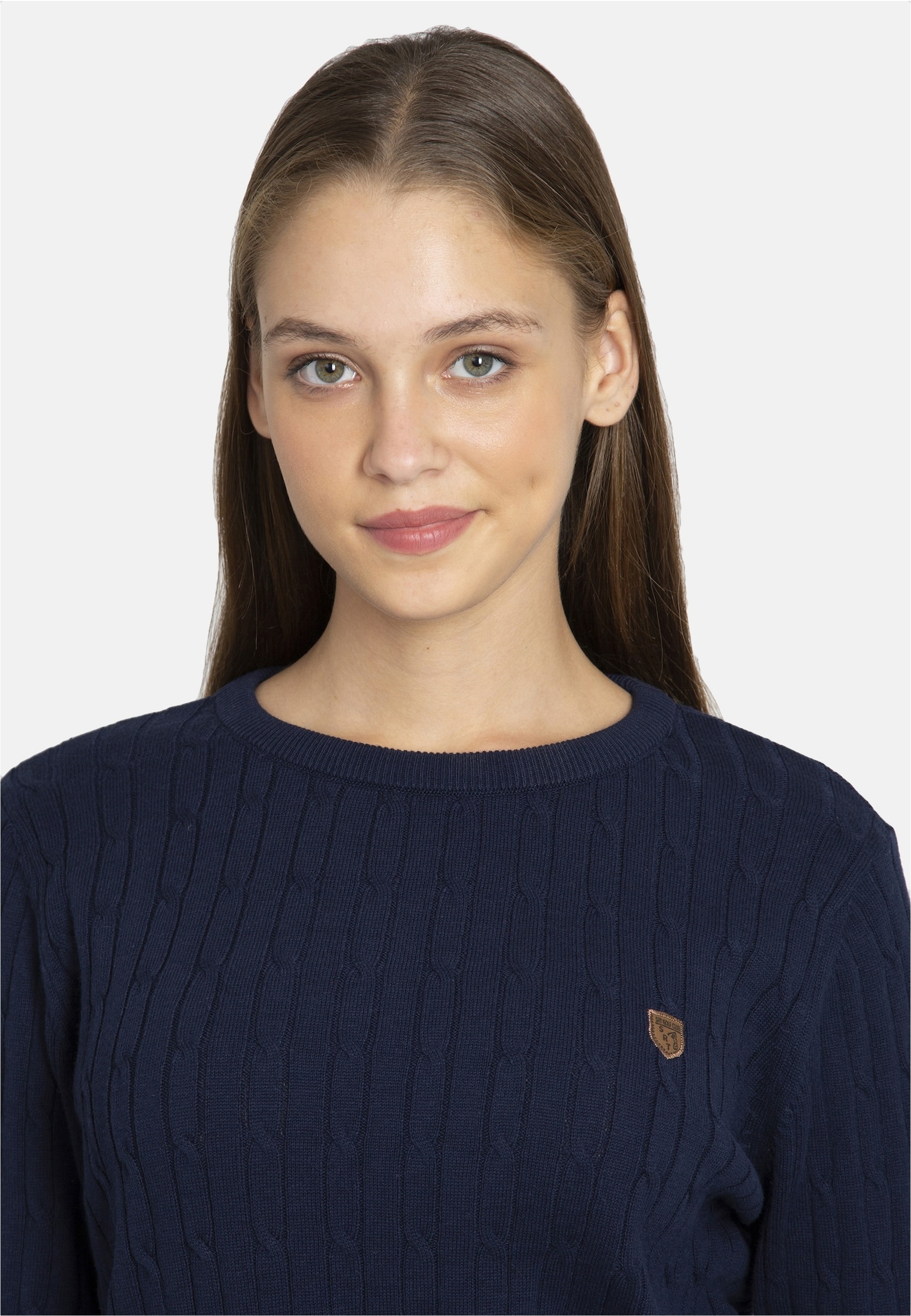 SIR RAYMOND TAILOR Strickpullover »Authen«, (1 tlg.), mit klassischem Rundhalsausschnitt