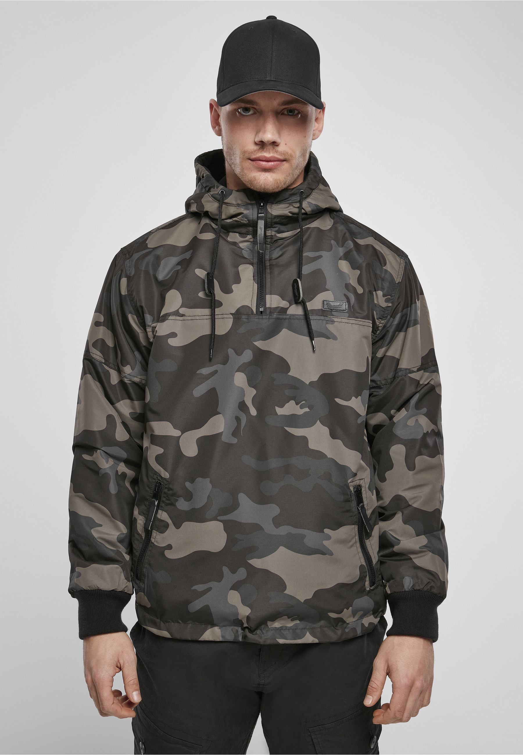 Brandit Anorak »Brandit Herren Pull Over Windbreaker« 1 Stk. tlg. mit Kapuze