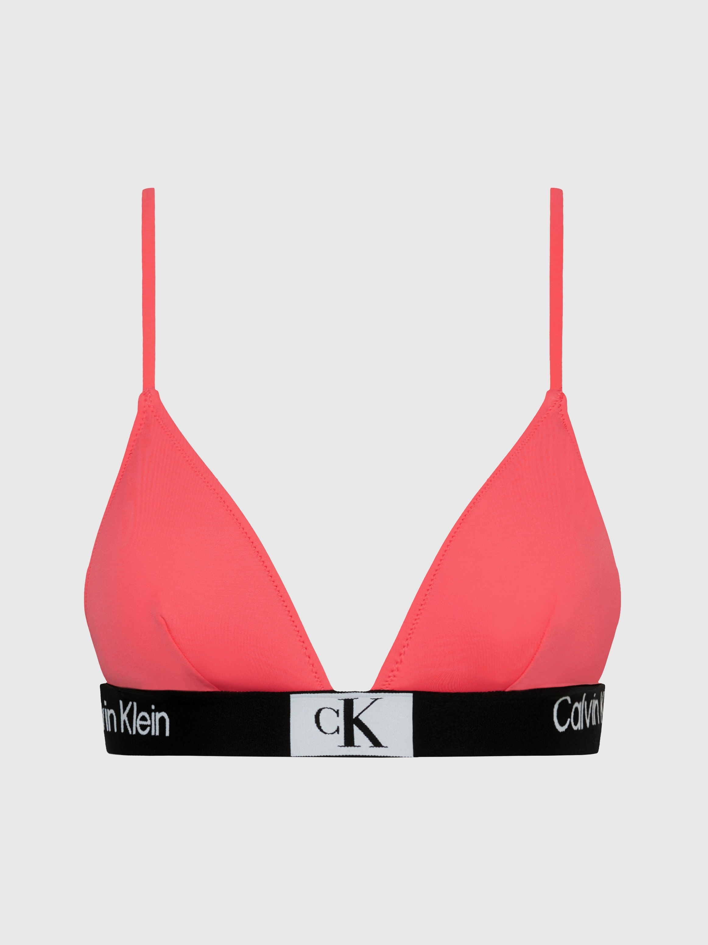 Calvin Klein Swimwear Triangel-Bikini-Top »FIXED TRIANGLE-RP«, mit Logobund