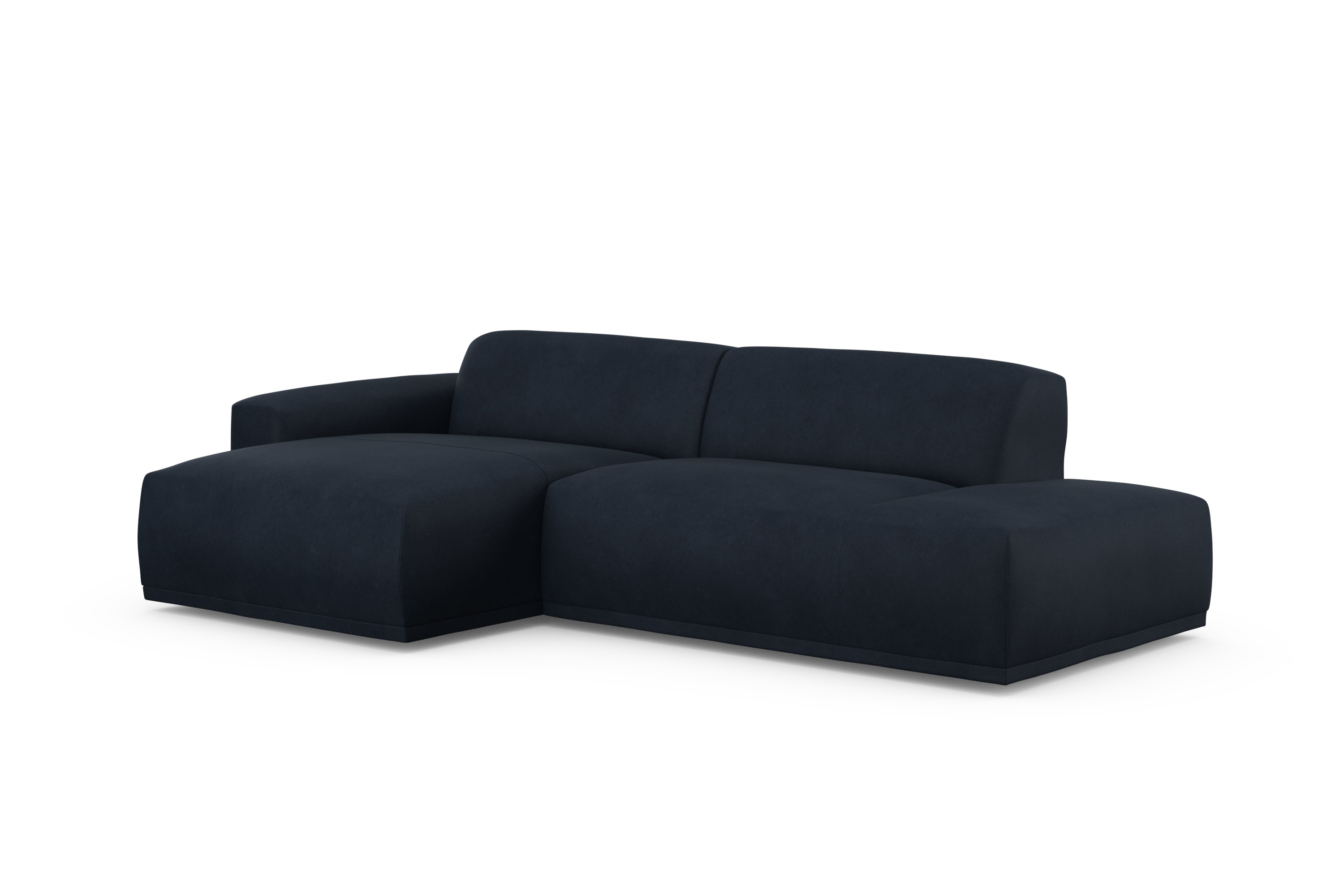 Thumbnail - TRENDMANUFAKTUR Ecksofa "Braga, mit hochwertigem Kaltschaum, L-Form, in Cord erhältlich" modernes Sofa, Couch mit hohem ...