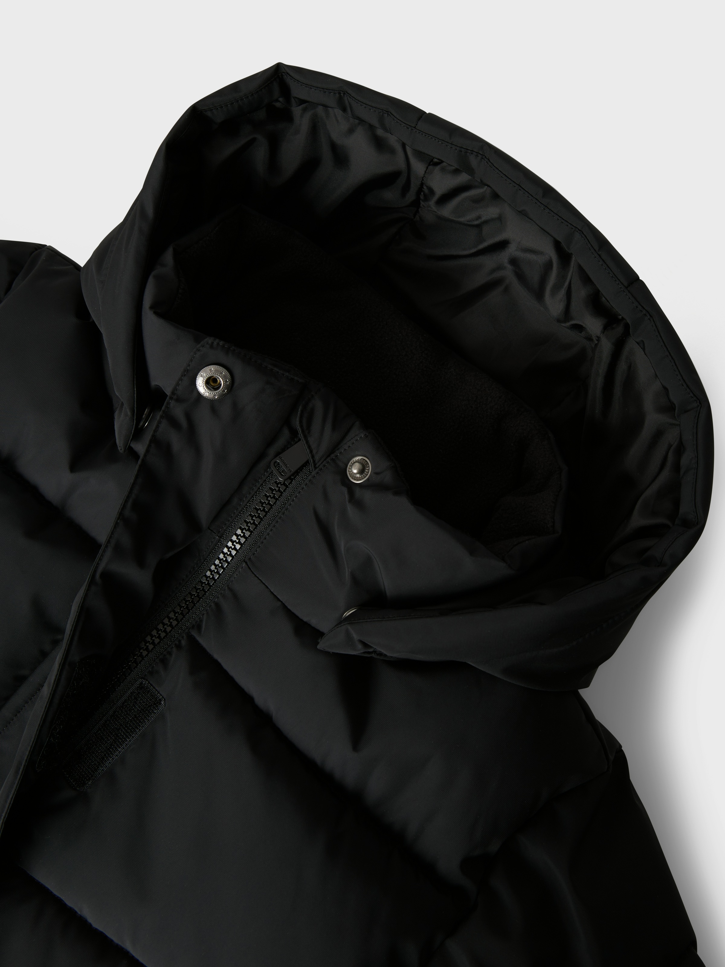 Thumbnail - Name It Steppjacke "NKFMEDOW03 JACKET LONG FO NOOS" mit Kapuze