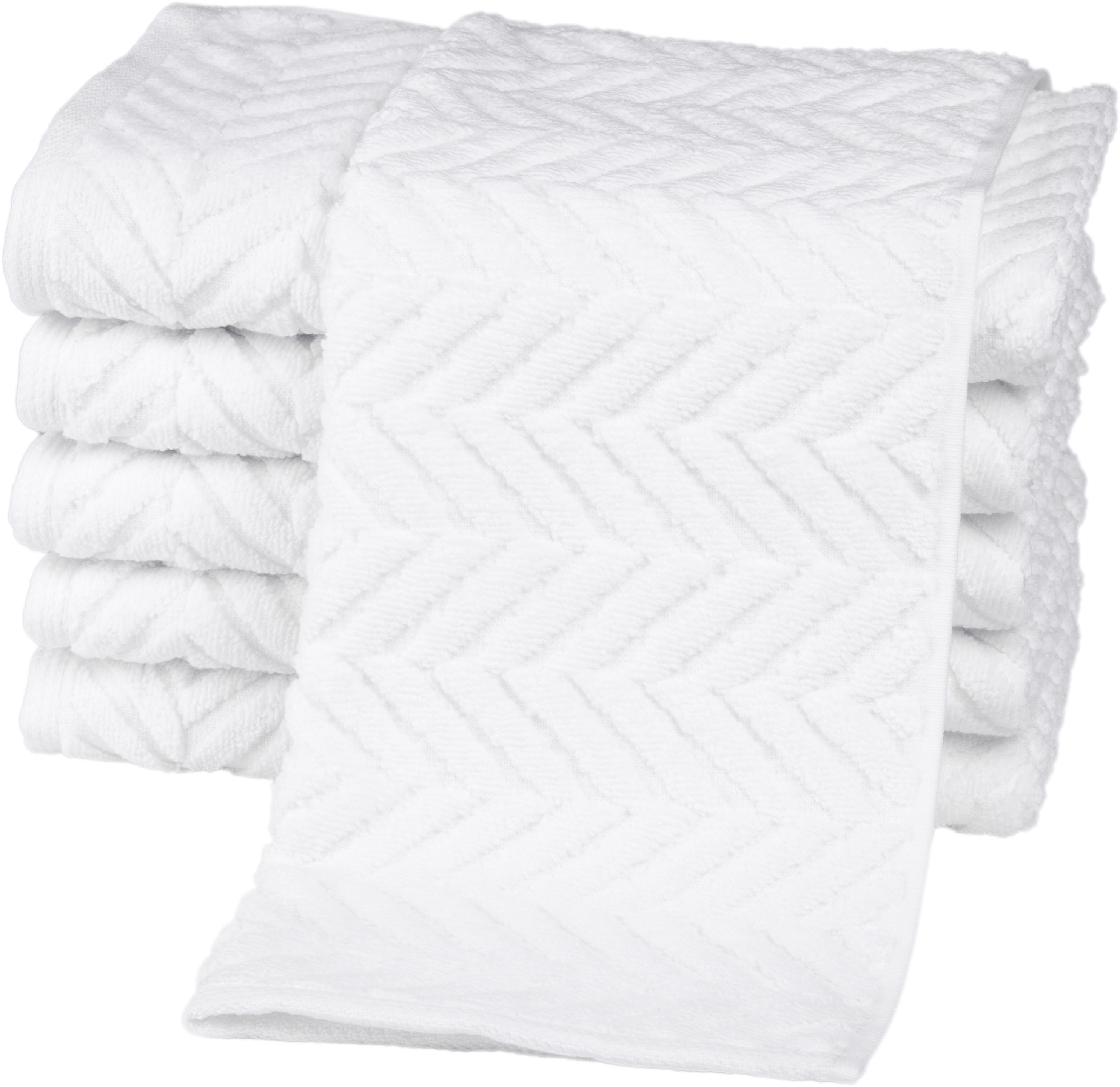 Gästehandtücher ROSS, B:30cm L:50cm, weiß, Frottier, Obermaterial: 100% Baumwolle, Handtücher, "Sensual 9001", 100% Baumwolle