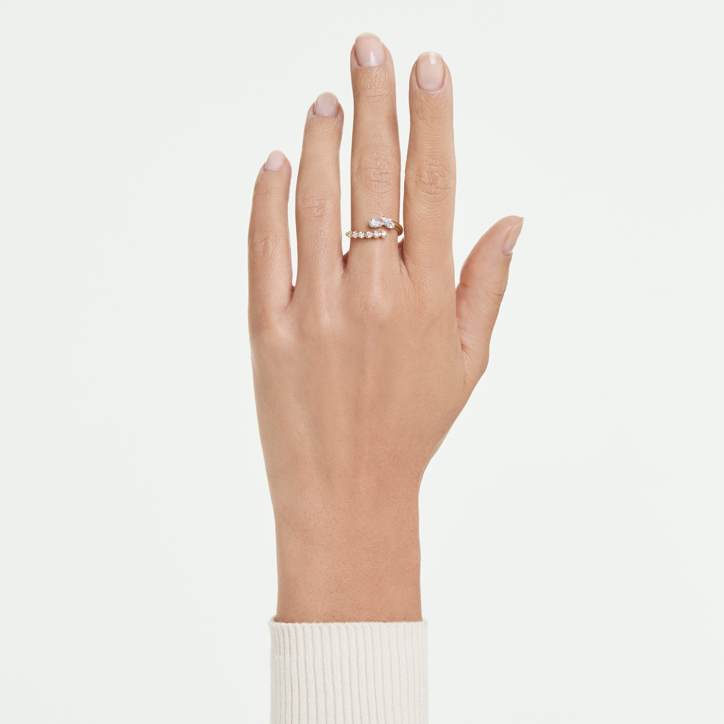 Swarovski Fingerring »Schmuck Geschenk Mesmera Ring« mit Swarovski® Kristall, Zirkonia (synth.)