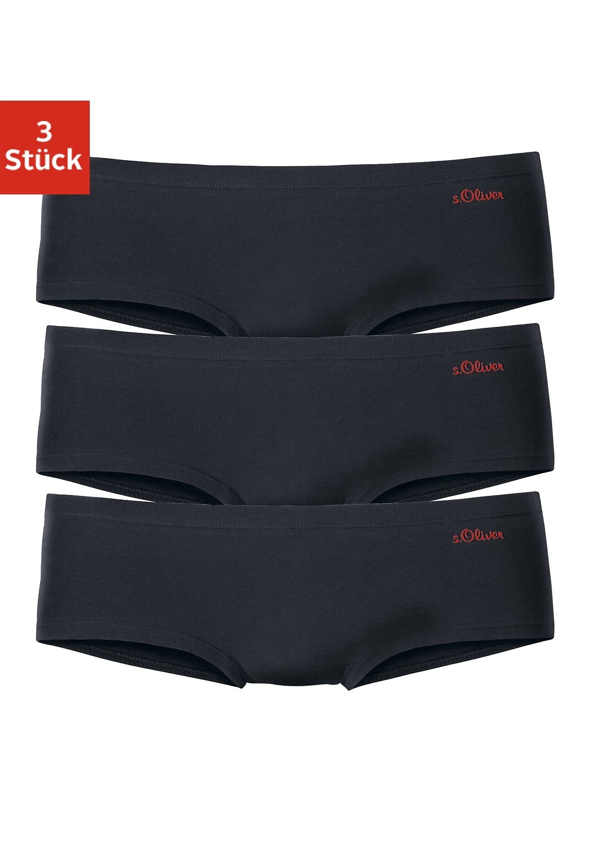 s.Oliver Panty, elastischer St.), BAUR | (Packung, kaufen aus Baumwoll-Qualität 3