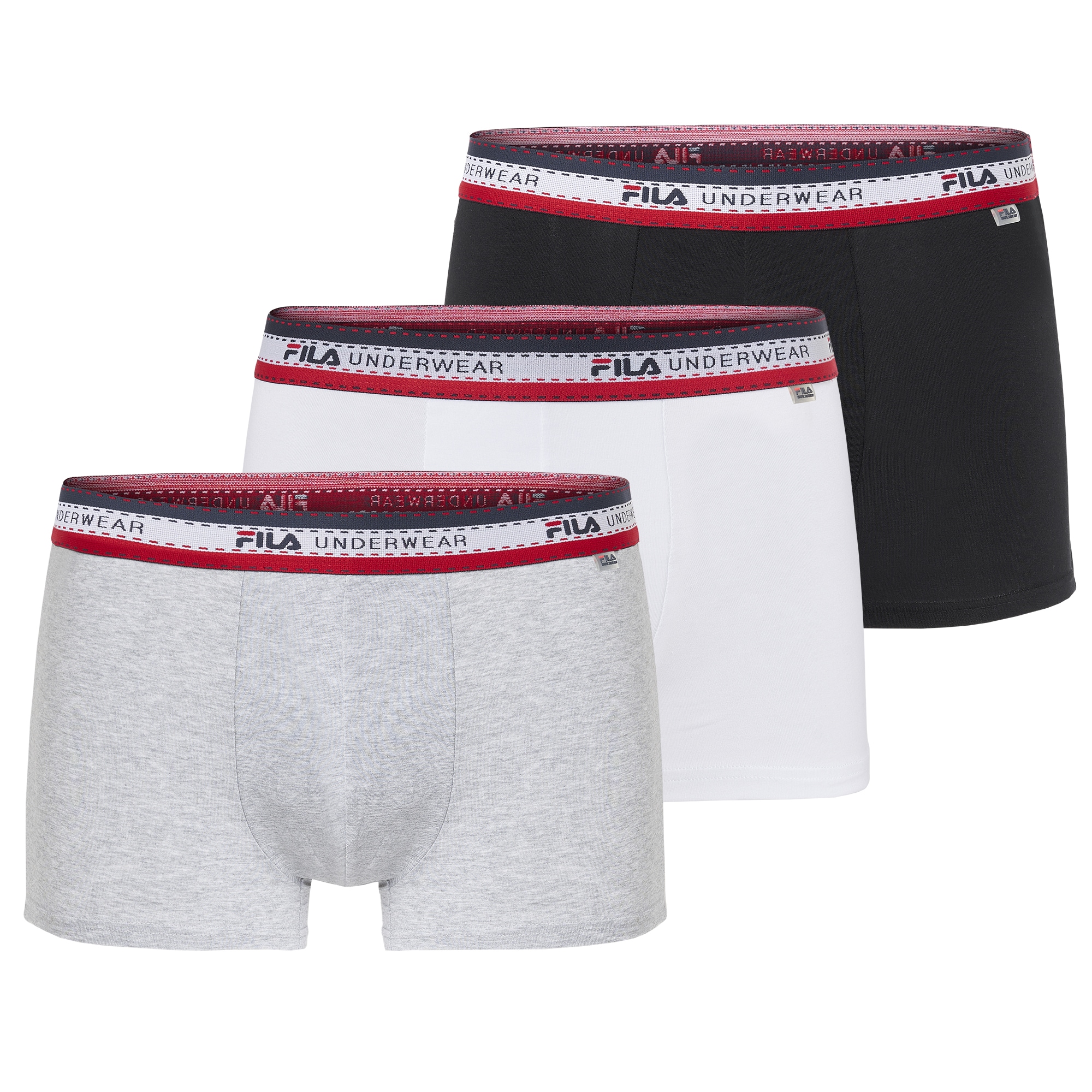 Fila Boxershorts "MAN BOXER SHORTS" 3er Pack, elastischer Logo-Webbund, ohn günstig online kaufen