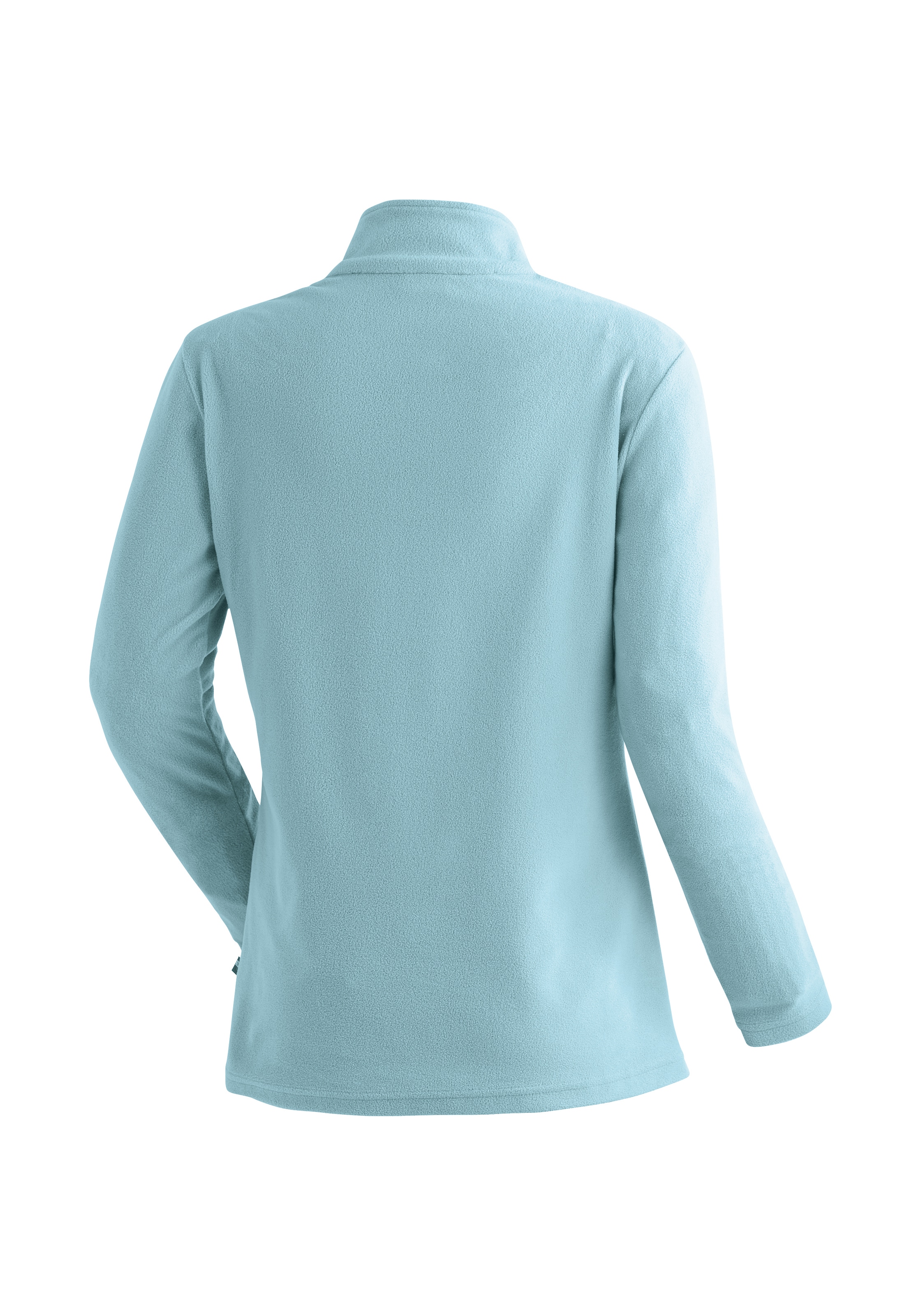 Maier Sports Fleecepullover »Denise HZ W«, Damen Midlayer, pflegeleichtes Half-Zip Fleece