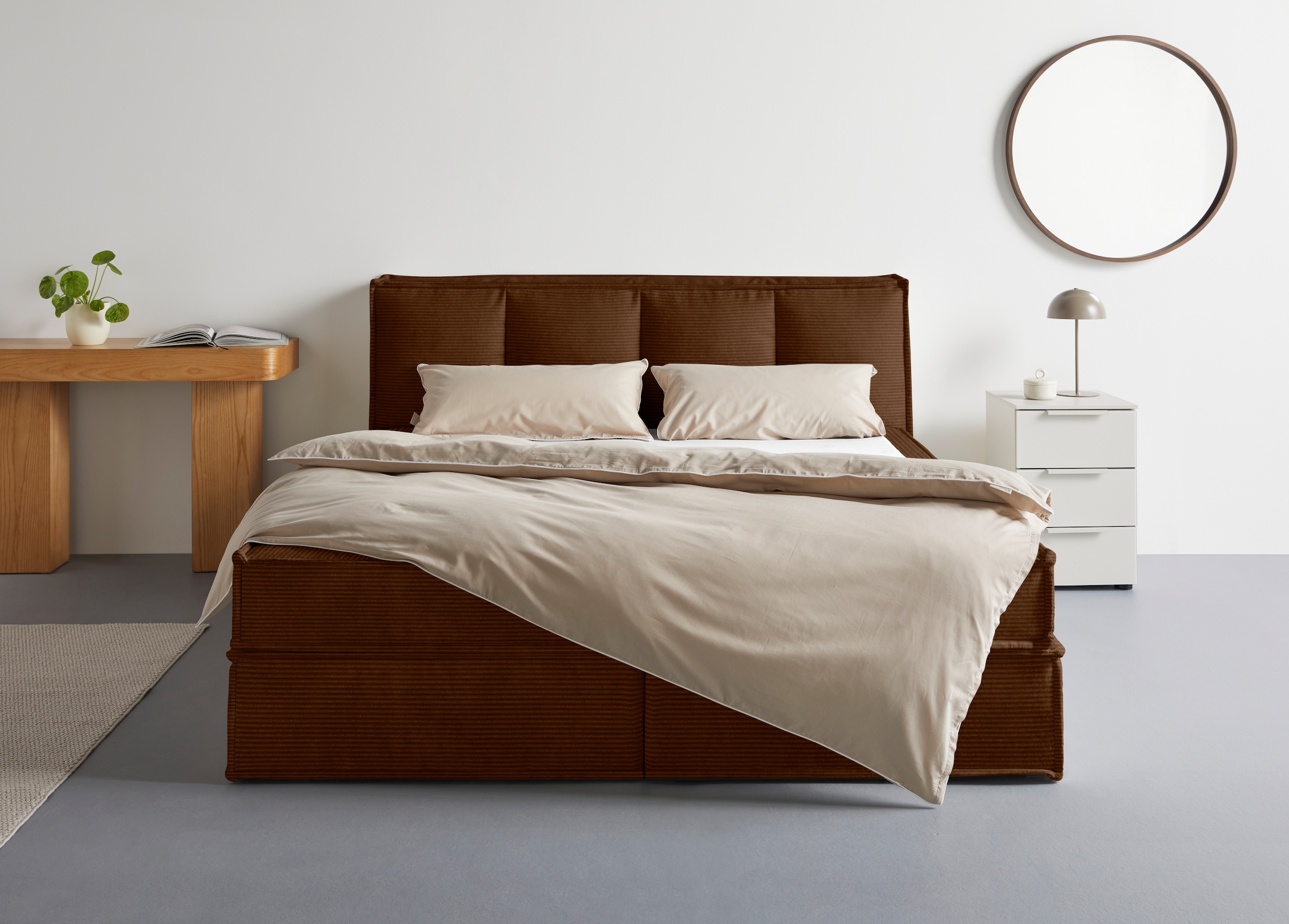 LeGer Home by Lena Gercke Boxspringbett "Addyson" Härtegrade H2, H3 und H4 günstig online kaufen
