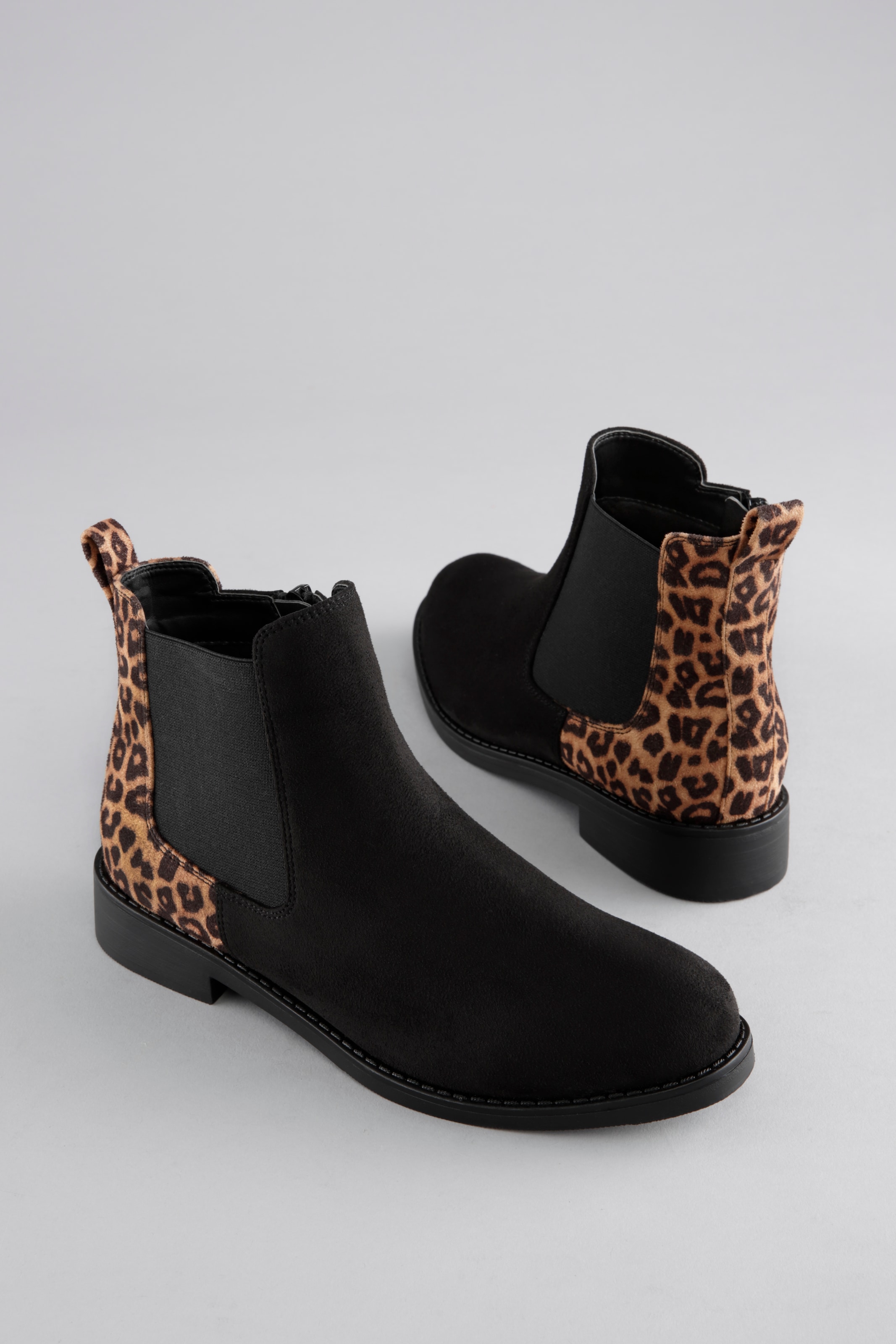 Aniston SHOES Chelseaboots, Stiefelette, Blockabsatz, mit breitem Stretch - NEUE KOLLEKTION
