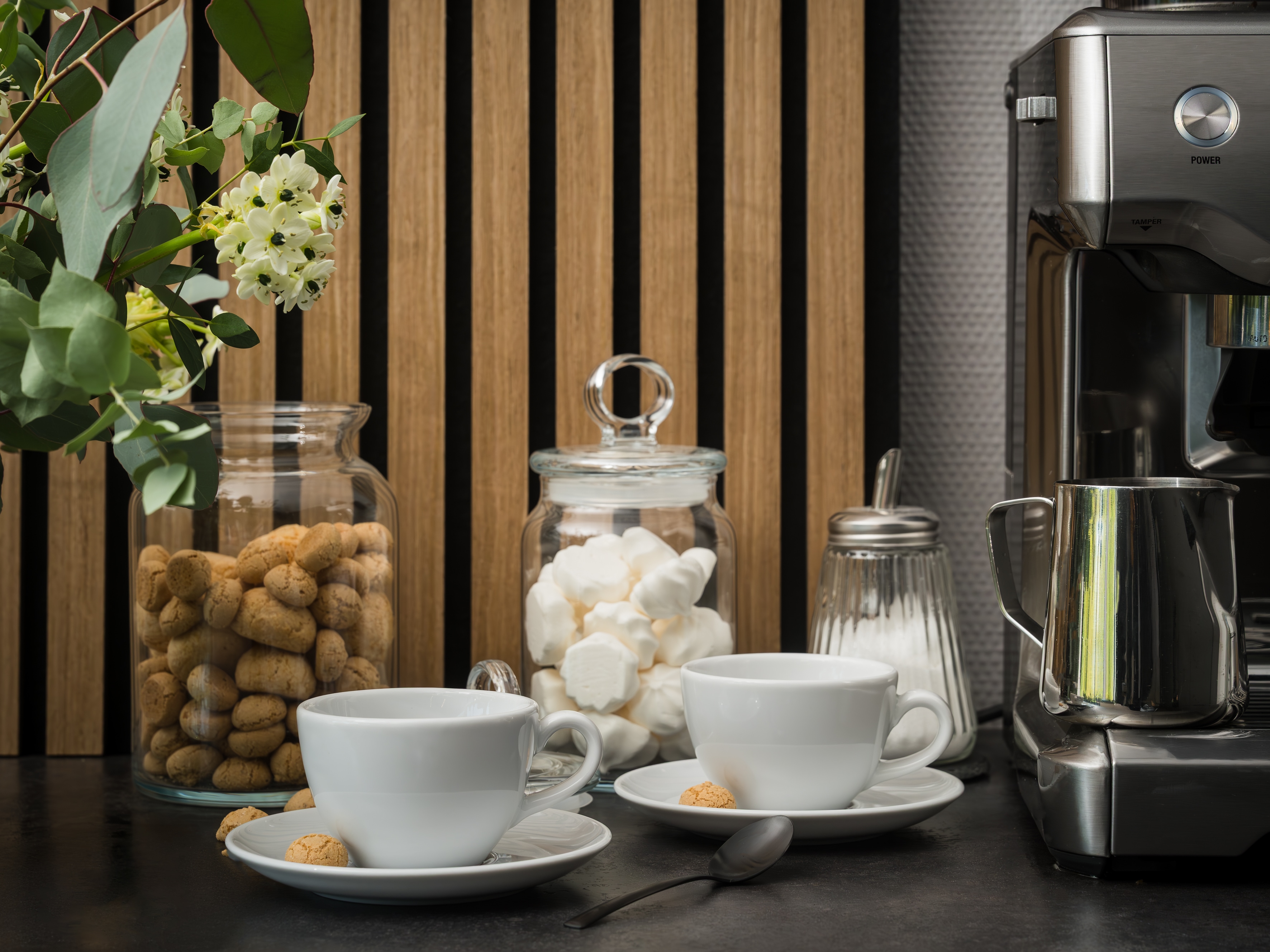 CreaTable Tasse "Bistrot Weiss, Kaffeetasse Set 8-tlg" Klassiker in Weiß, Der Alleskönner