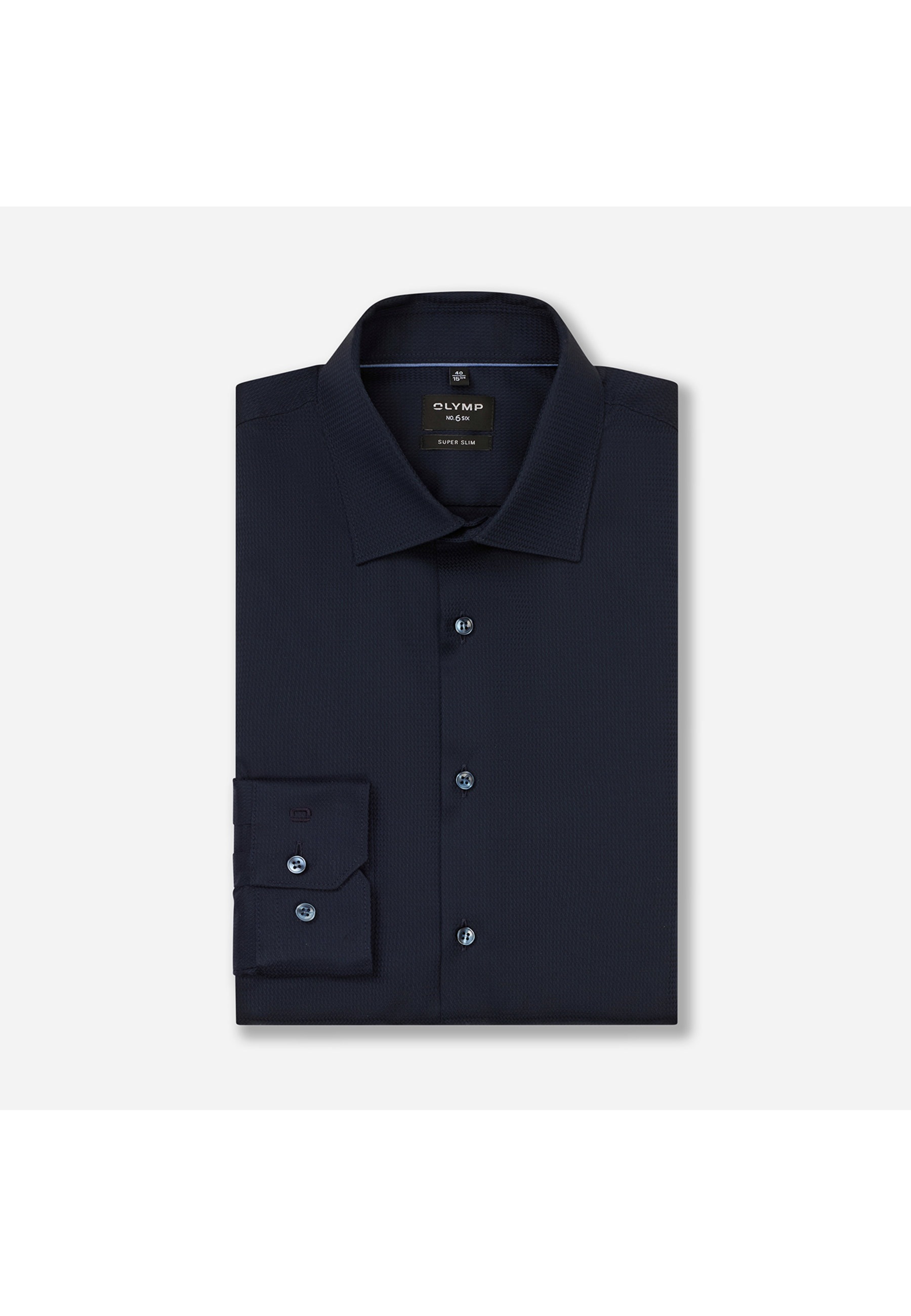 OLYMP No. Six Super Slim Shirt Navy 39 4