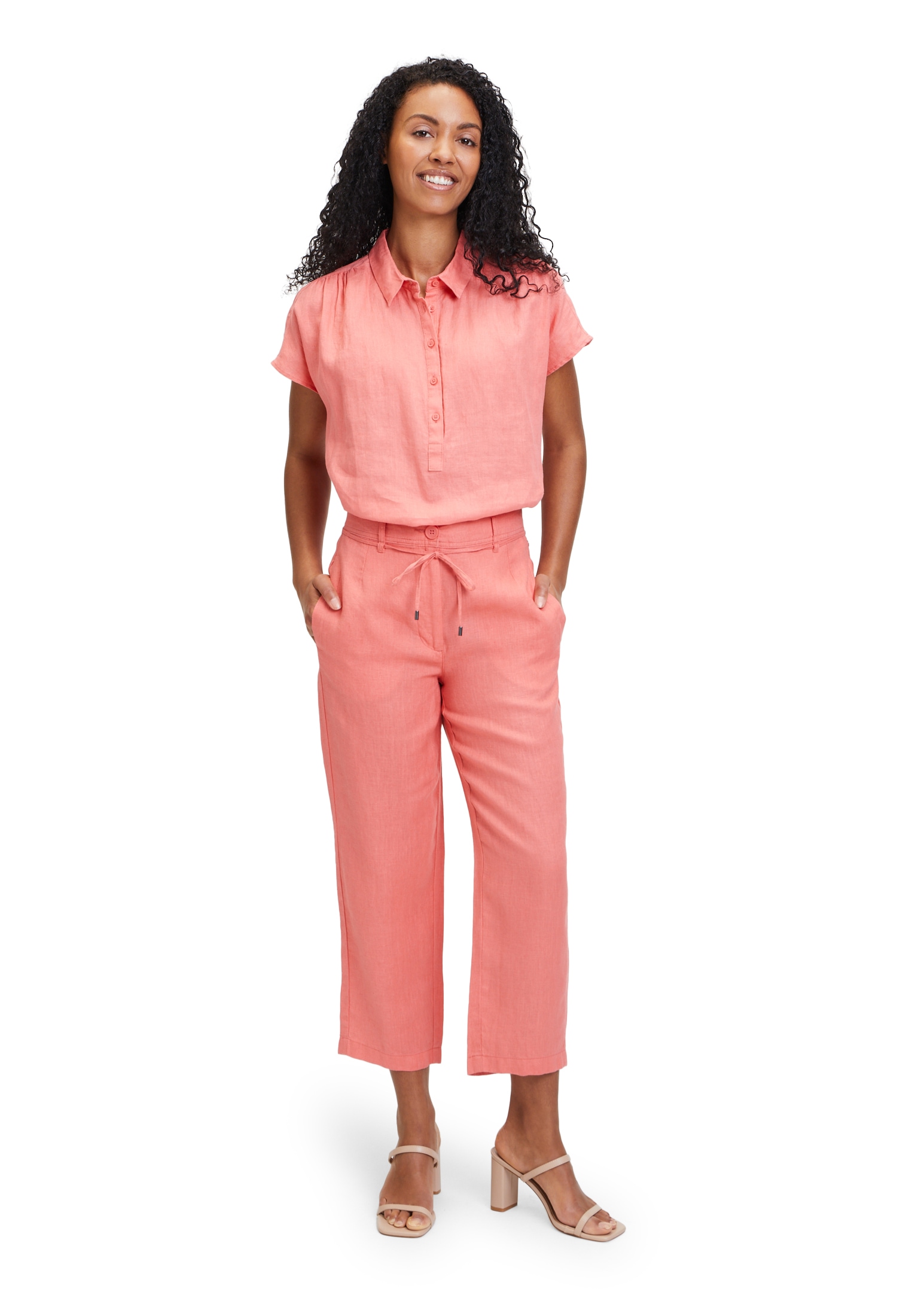 Betty&Co Hemdbluse »Betty & Co Damen Hemdbluse mit Kragen«