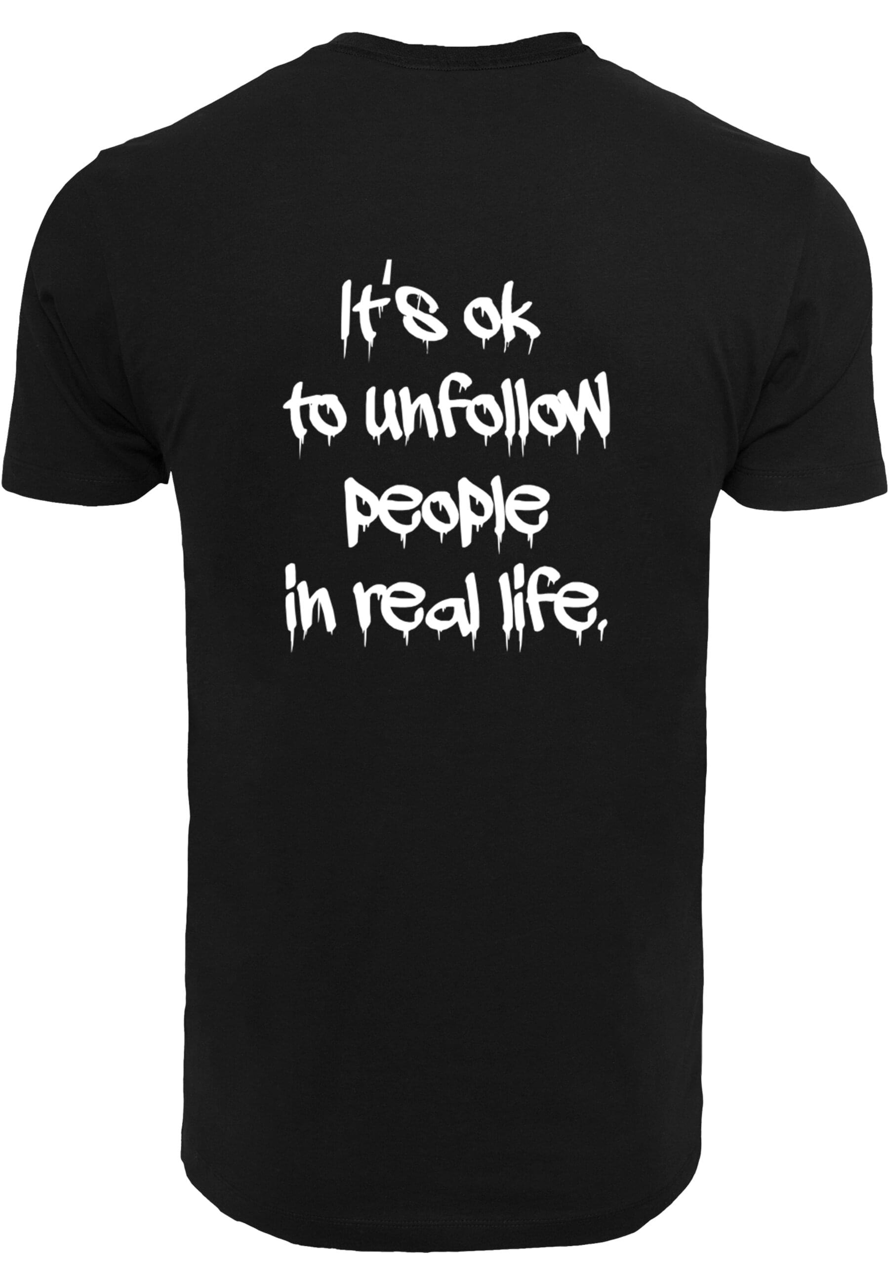 Merchcode T-Shirt »Merchcode Herren Unfollow T-Shirt«, (1 tlg.)