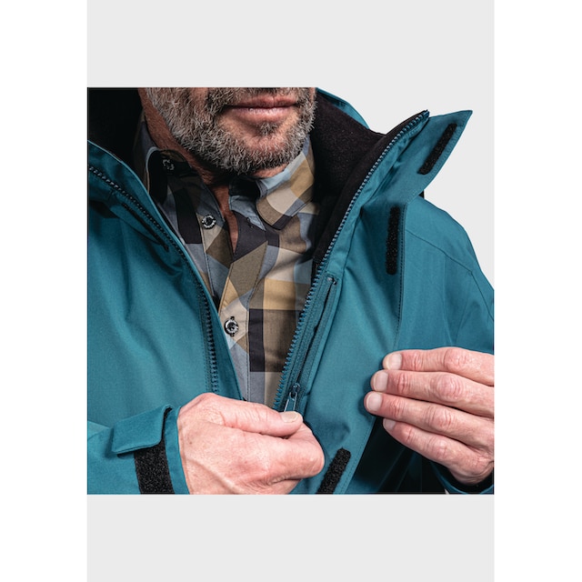 Schöffel Doppeljacke »3in1 Jacket Partinello M«, mit Kapuze ▷ für | BAUR