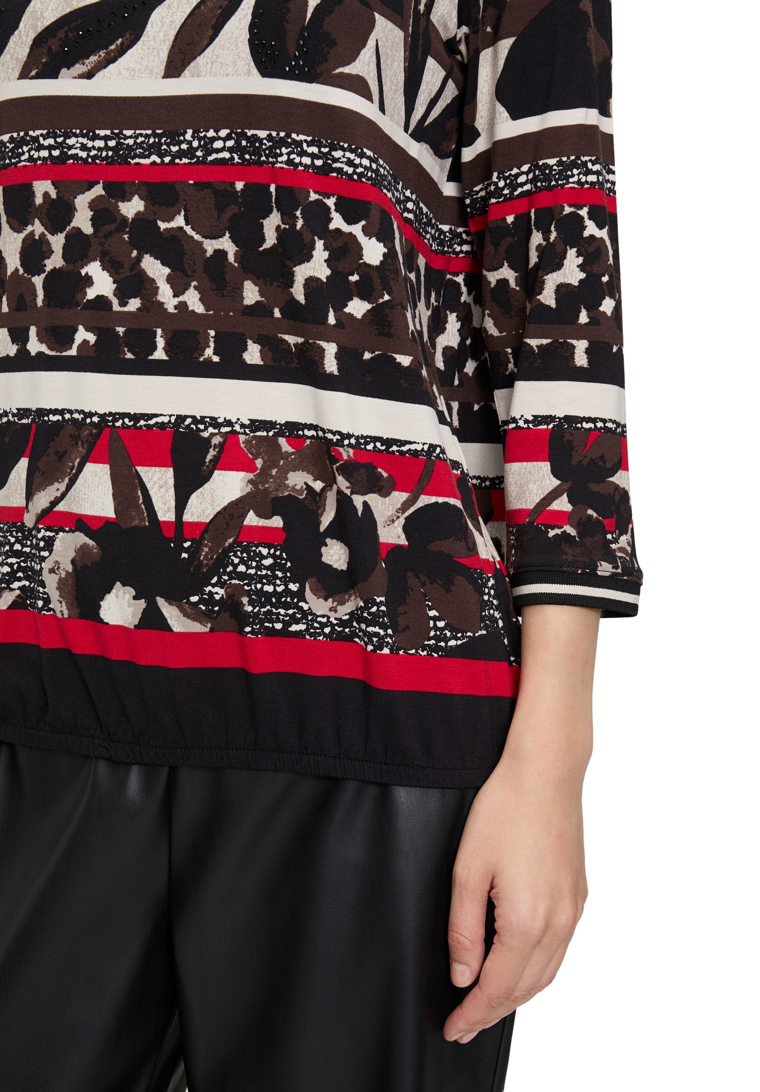 Betty Barclay 3/4-Arm-Shirt »Betty Barclay Damen Casual-Shirt mit Tunnelzug«, (1 tlg.)